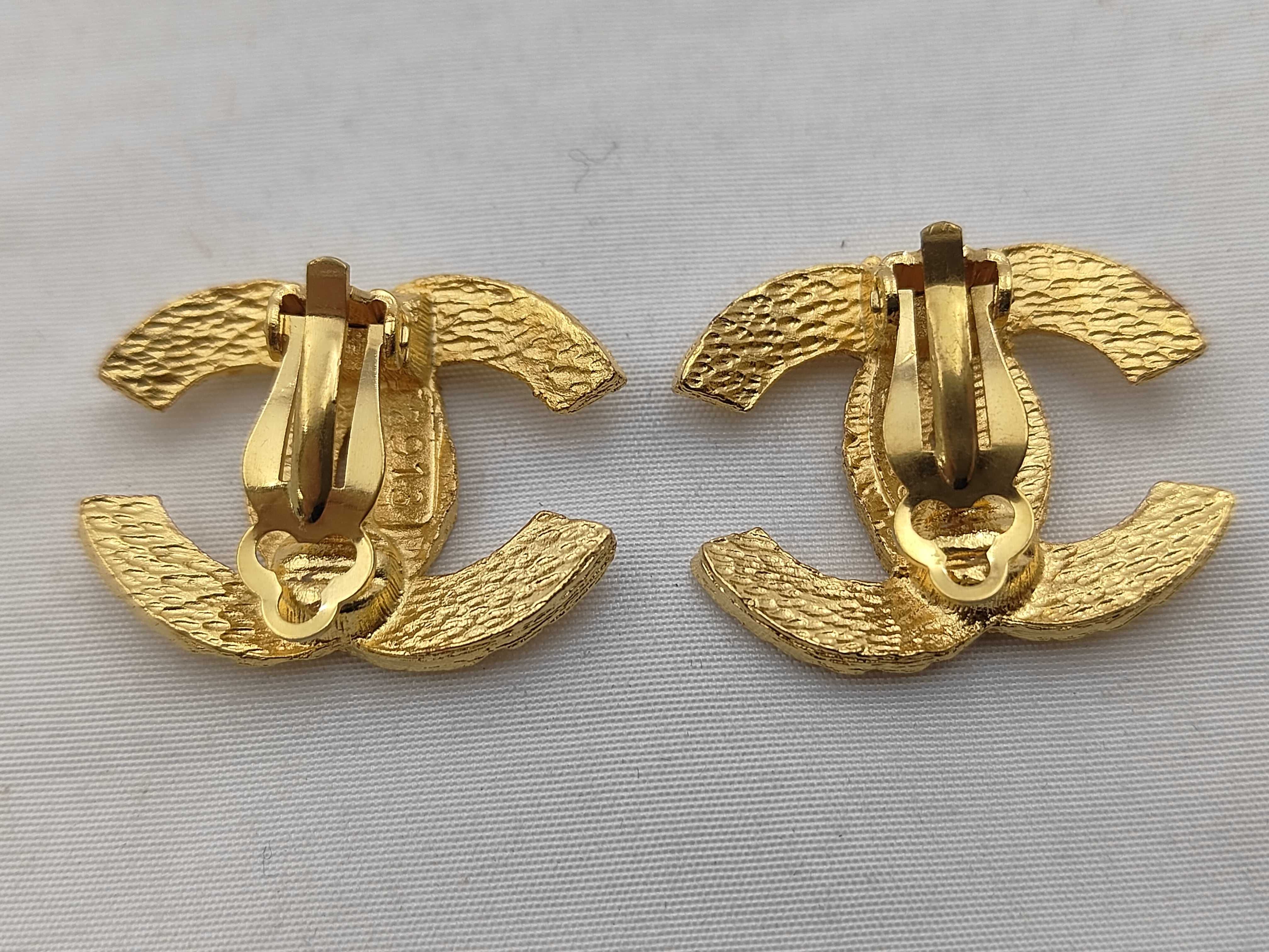 earrings 2913 Coco Mark gold earrings — view 2