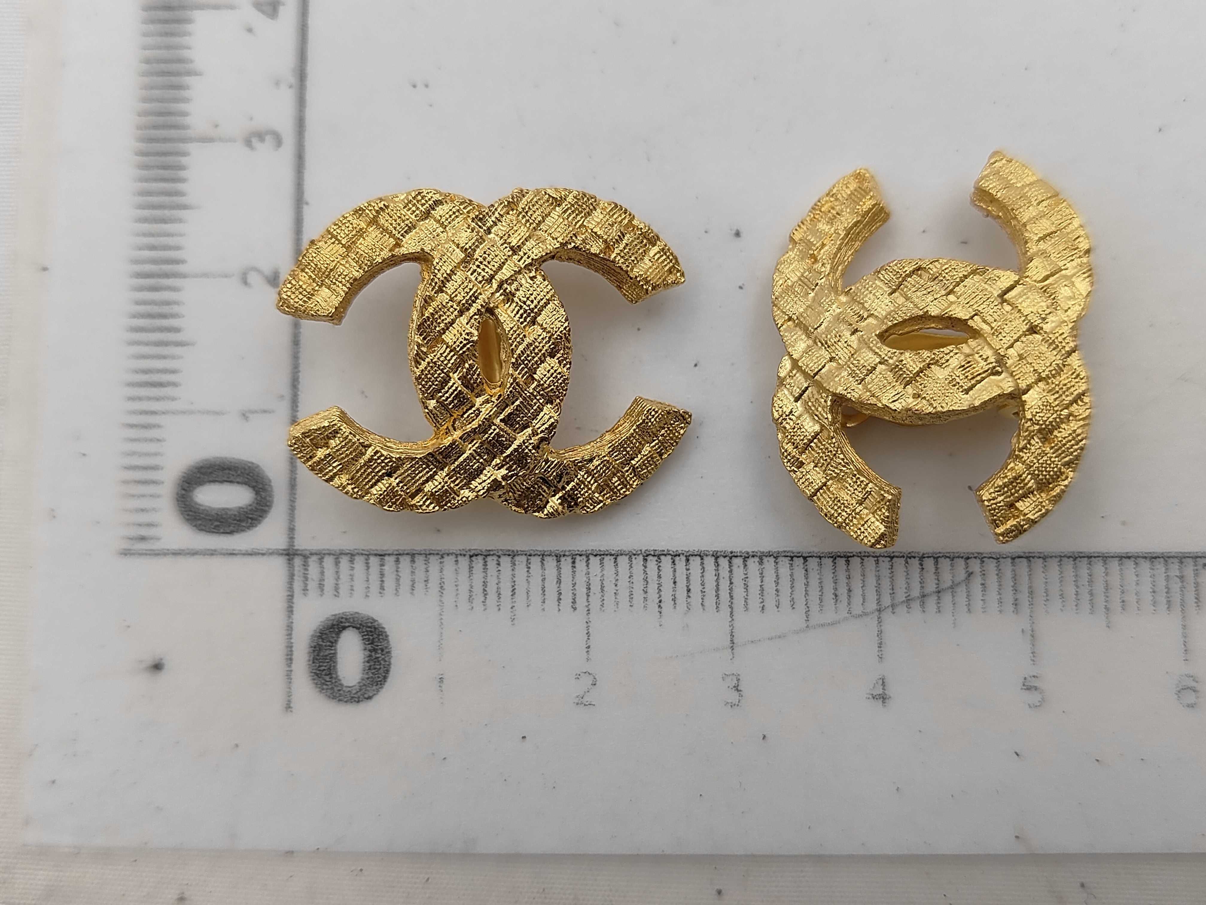 earrings 2913 Coco Mark gold earrings — view 4