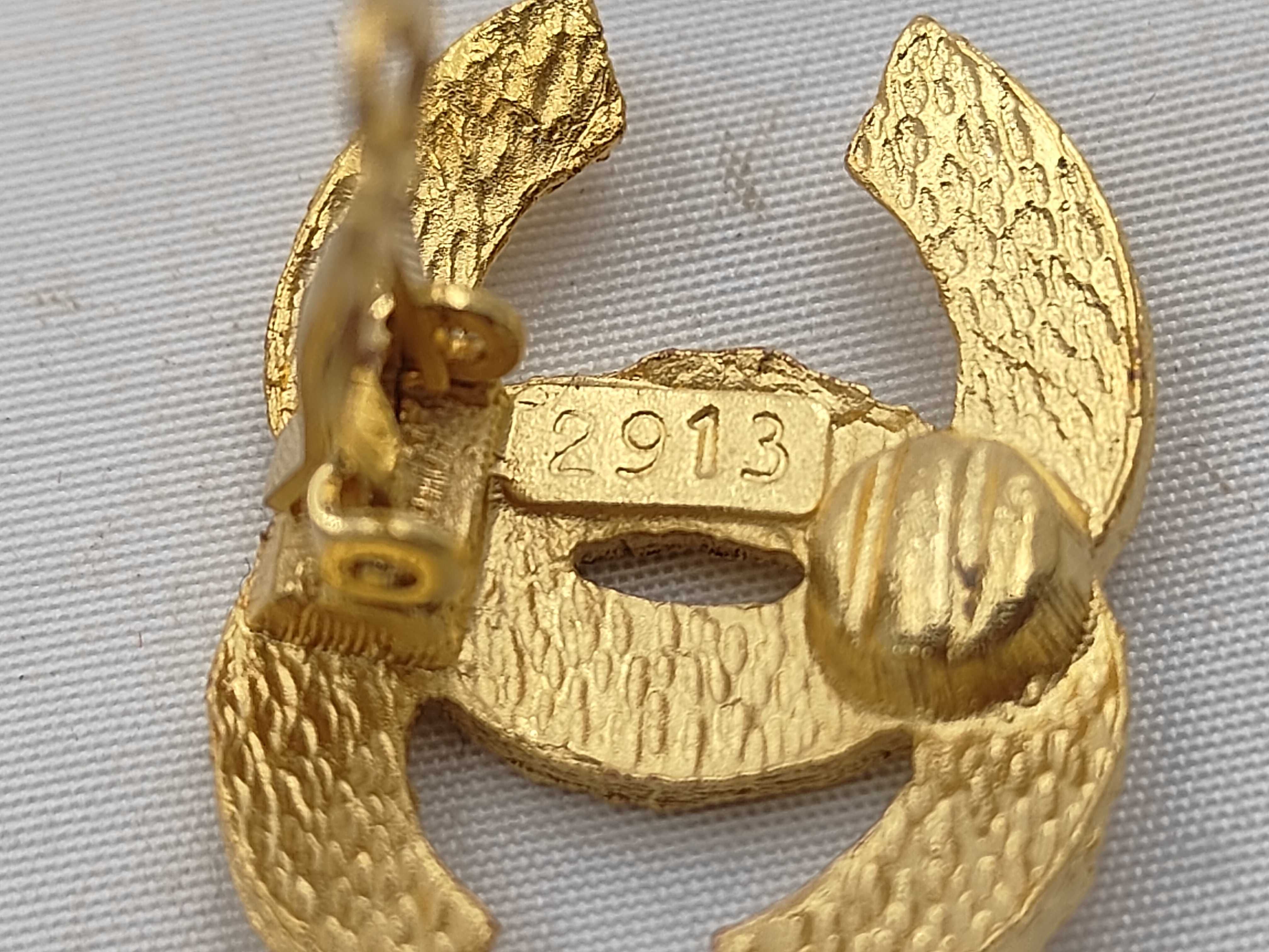 earrings 2913 Coco Mark gold earrings — view 5
