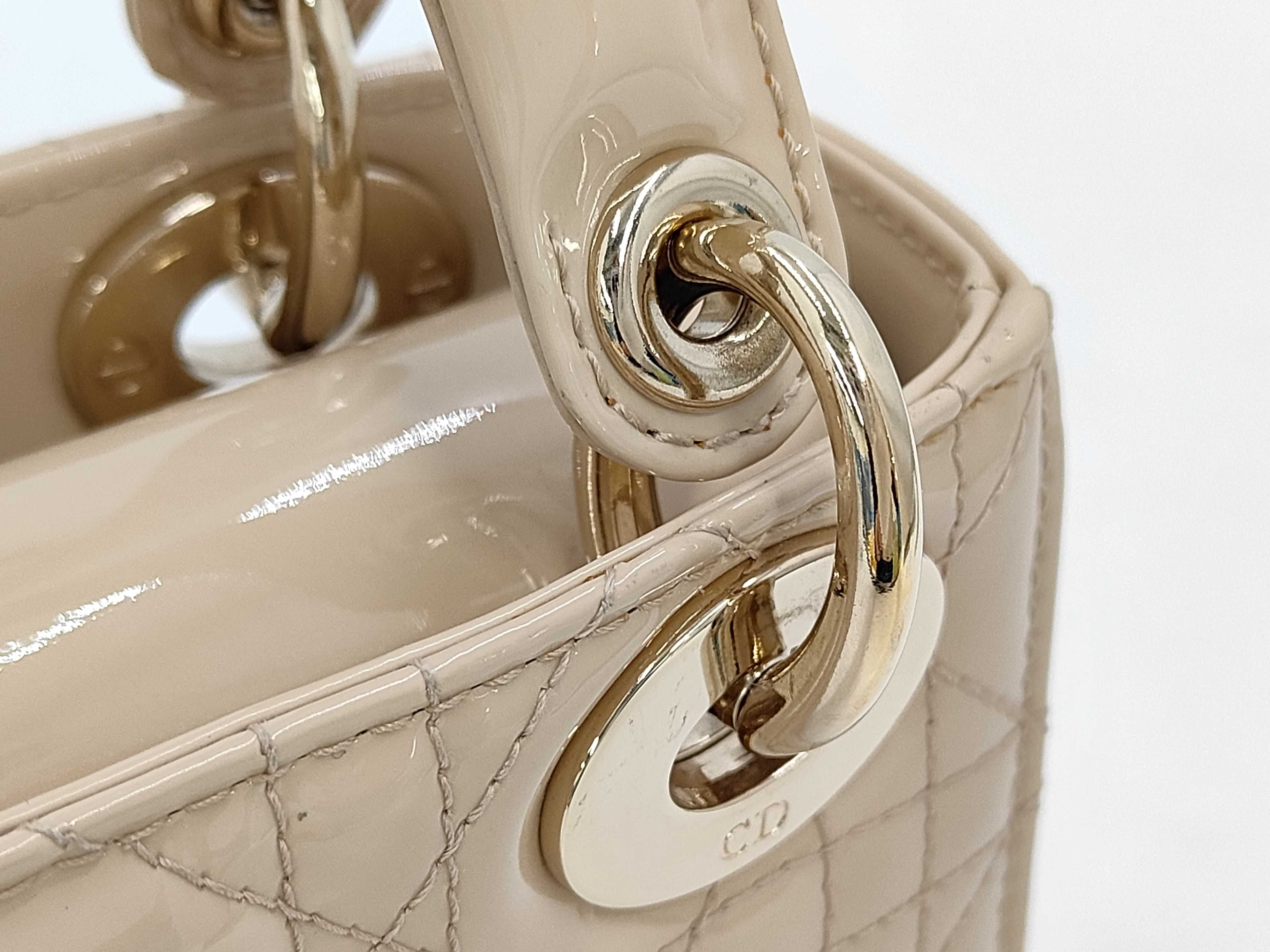 3-Pocket Lady Dior Handle Chain Handbag — view 7
