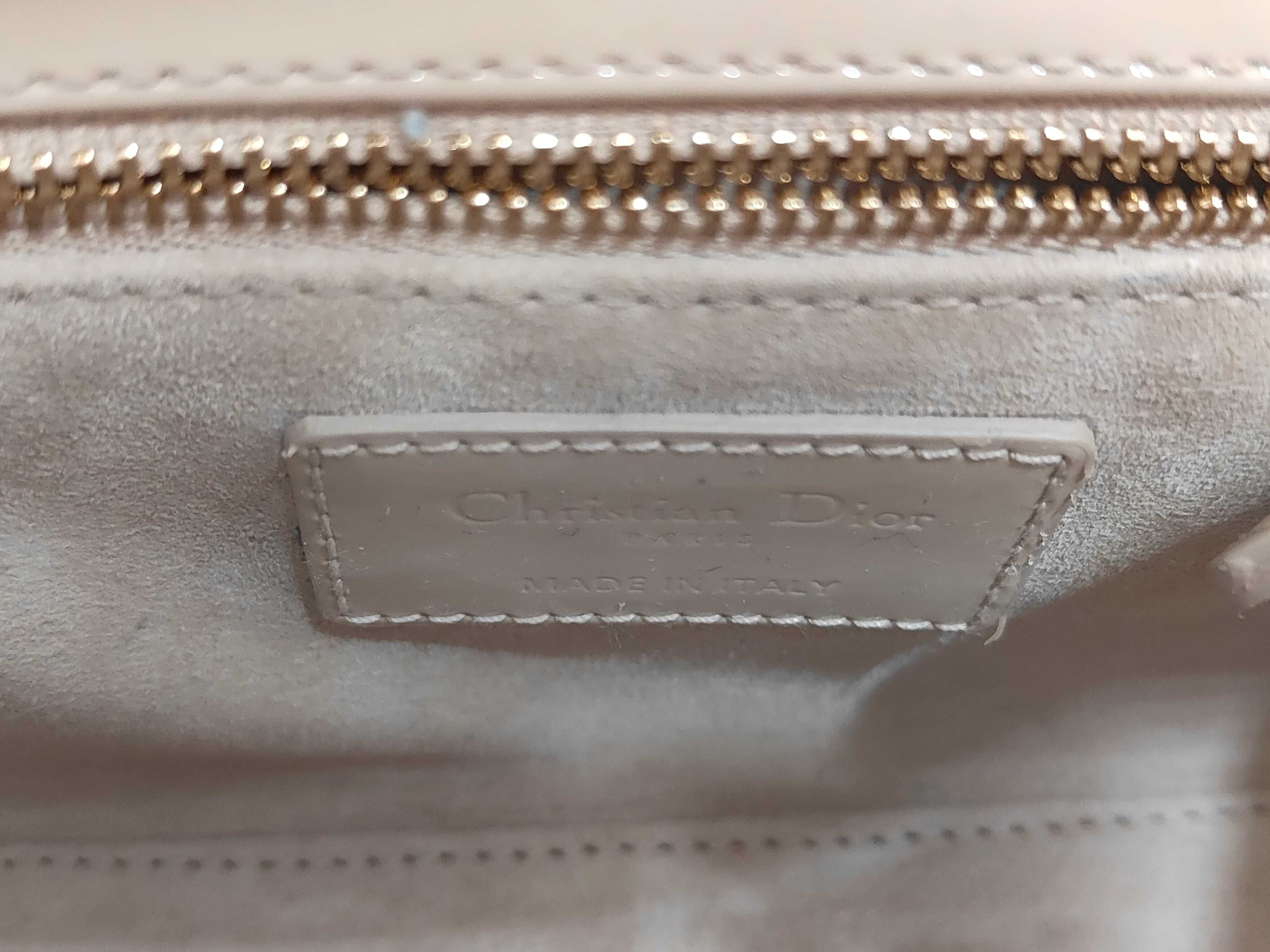 3-Pocket Lady Dior Handle Chain Handbag — view 9
