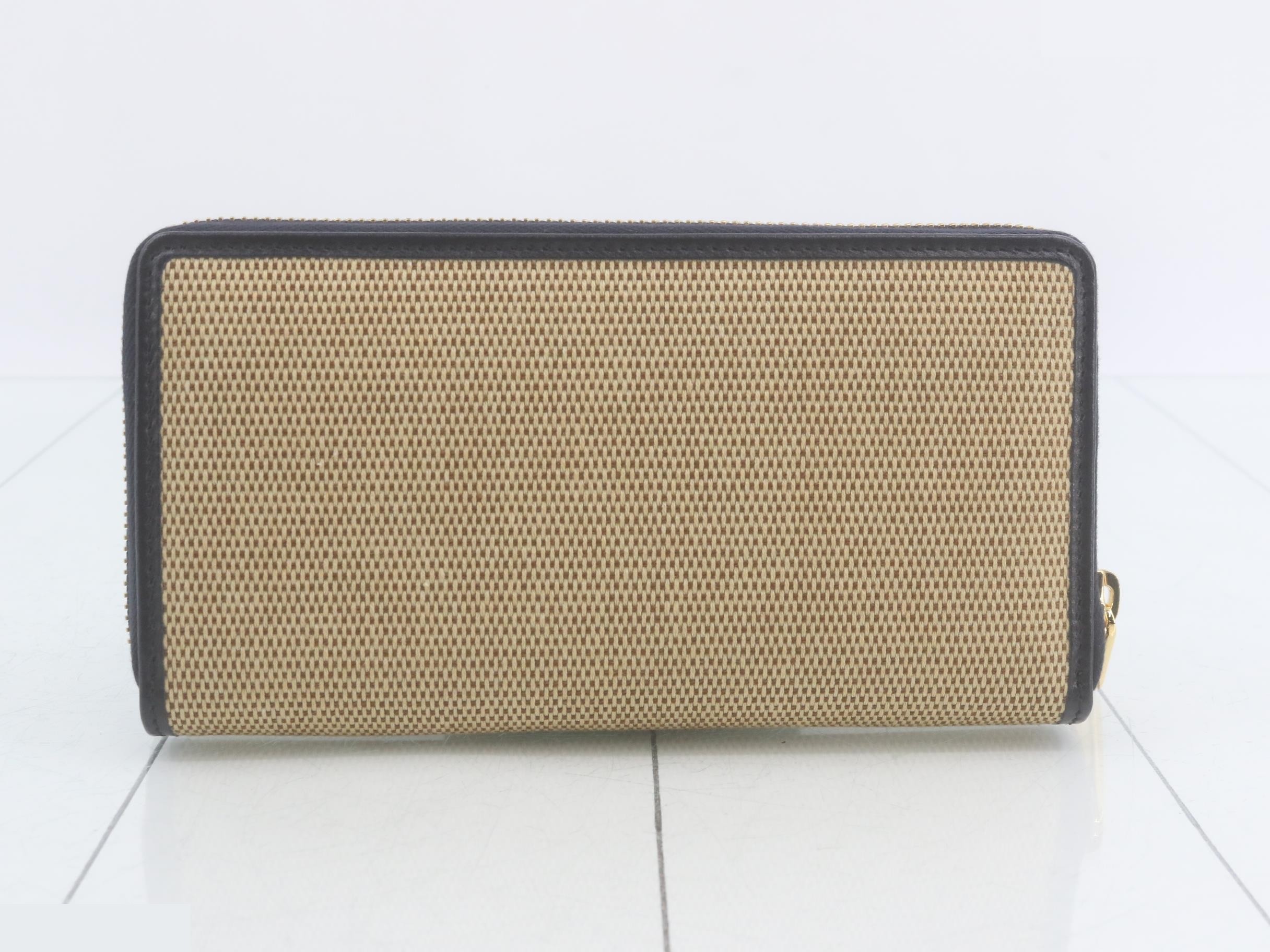 Horsebit 1955 Long Round Zip Wallet — view 2