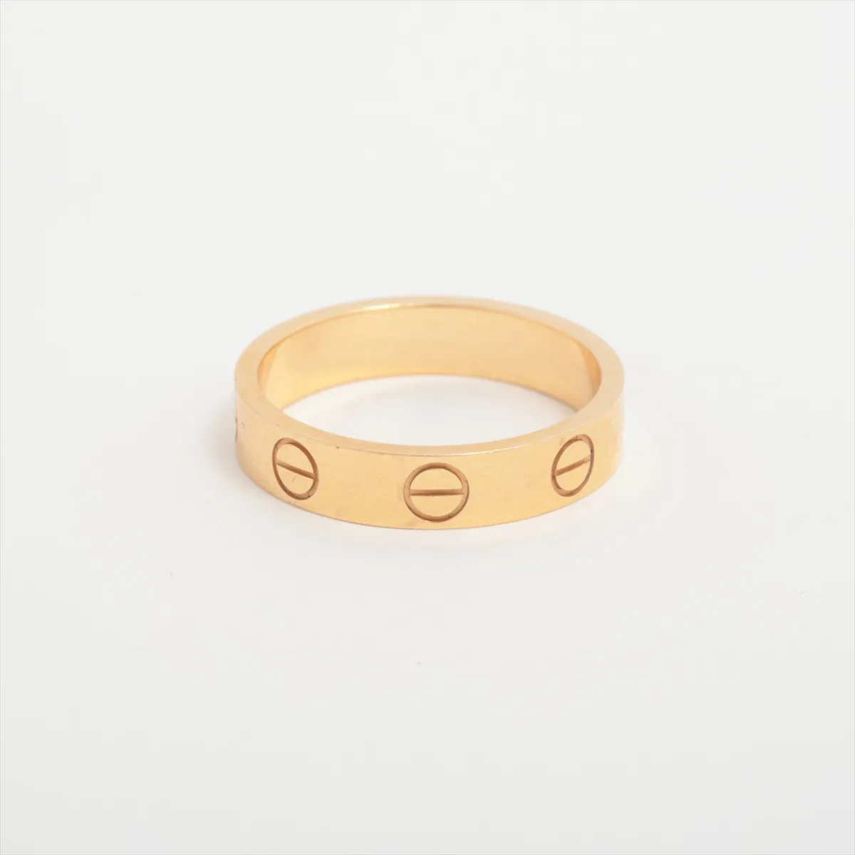 Mini Love Ring 750 (Yellow Gold) 3.1g Size 48 712HOF — view 2