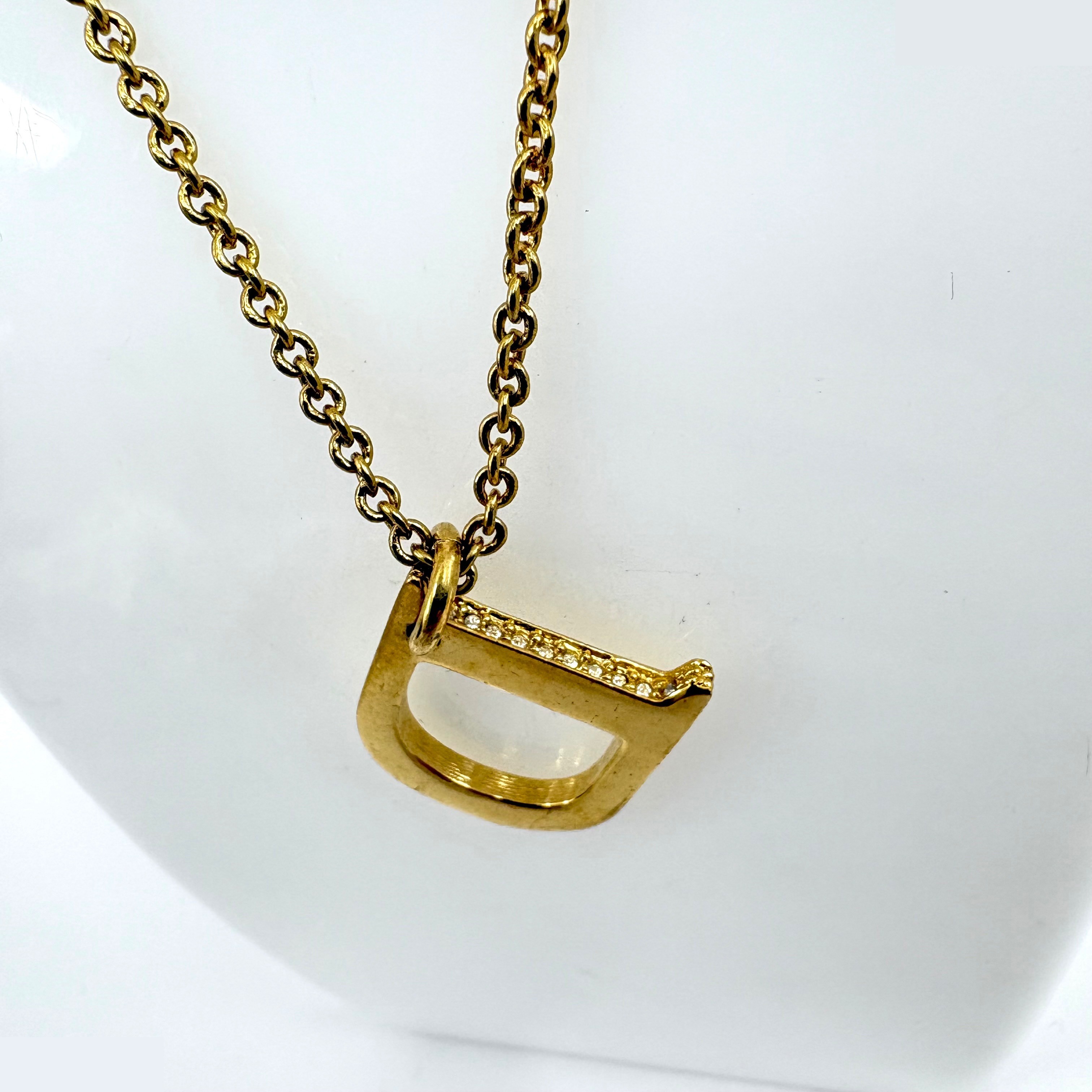 Trotter (precious metal) necklace pendant, chain approximately 55cm — view 2