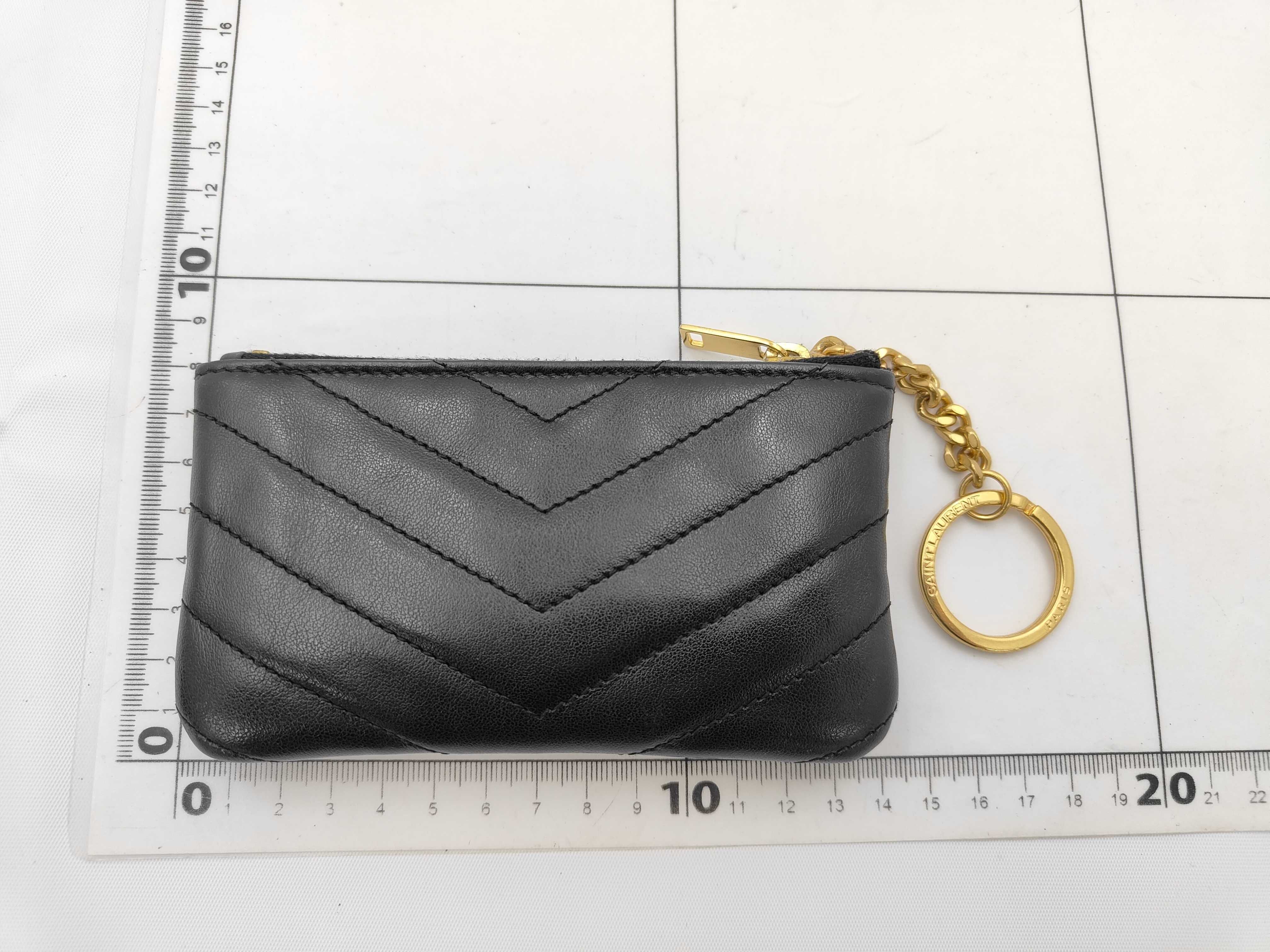 Black Calfskin Coin Case — view 2