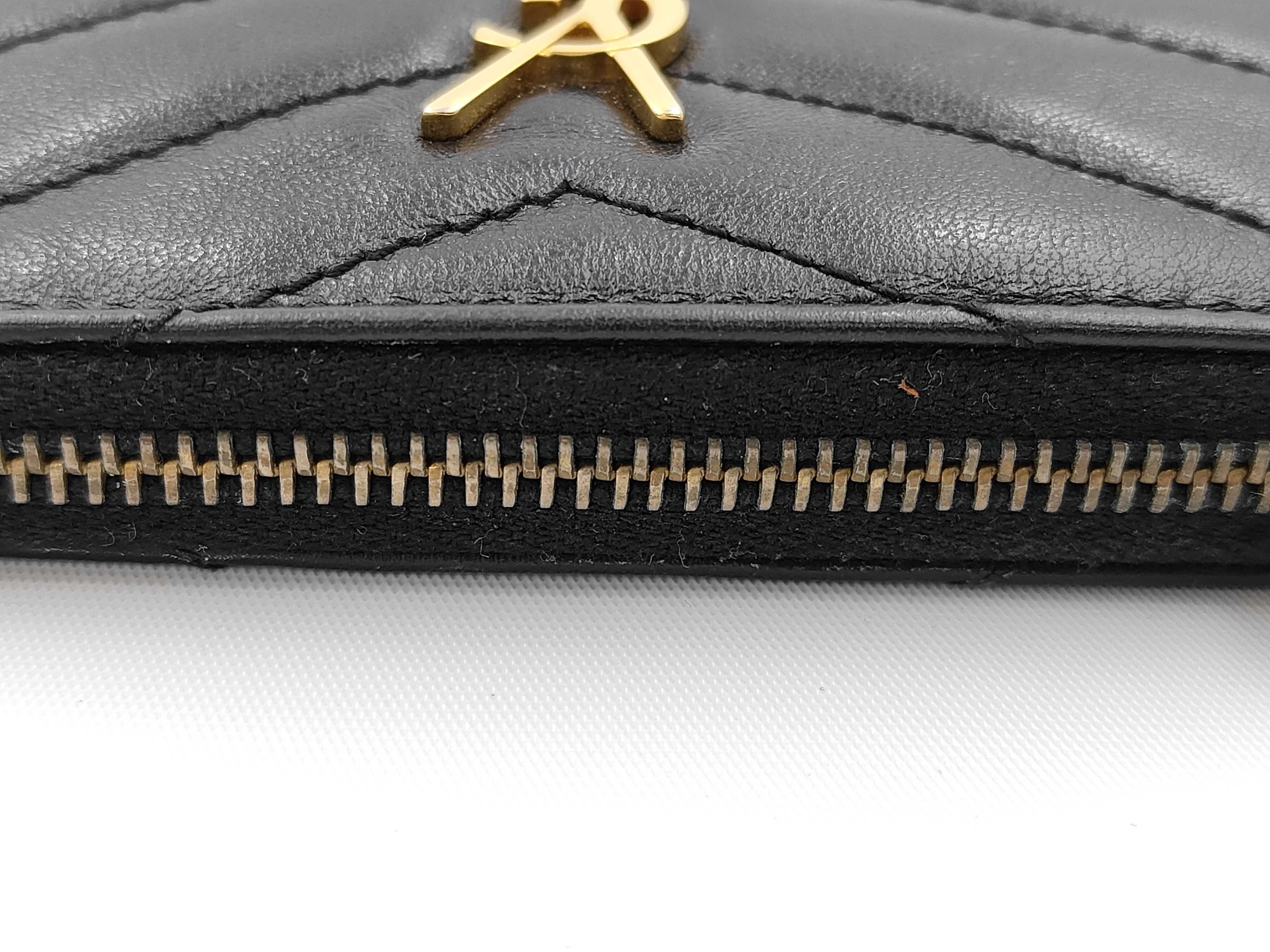 Black Calfskin Coin Case — view 4