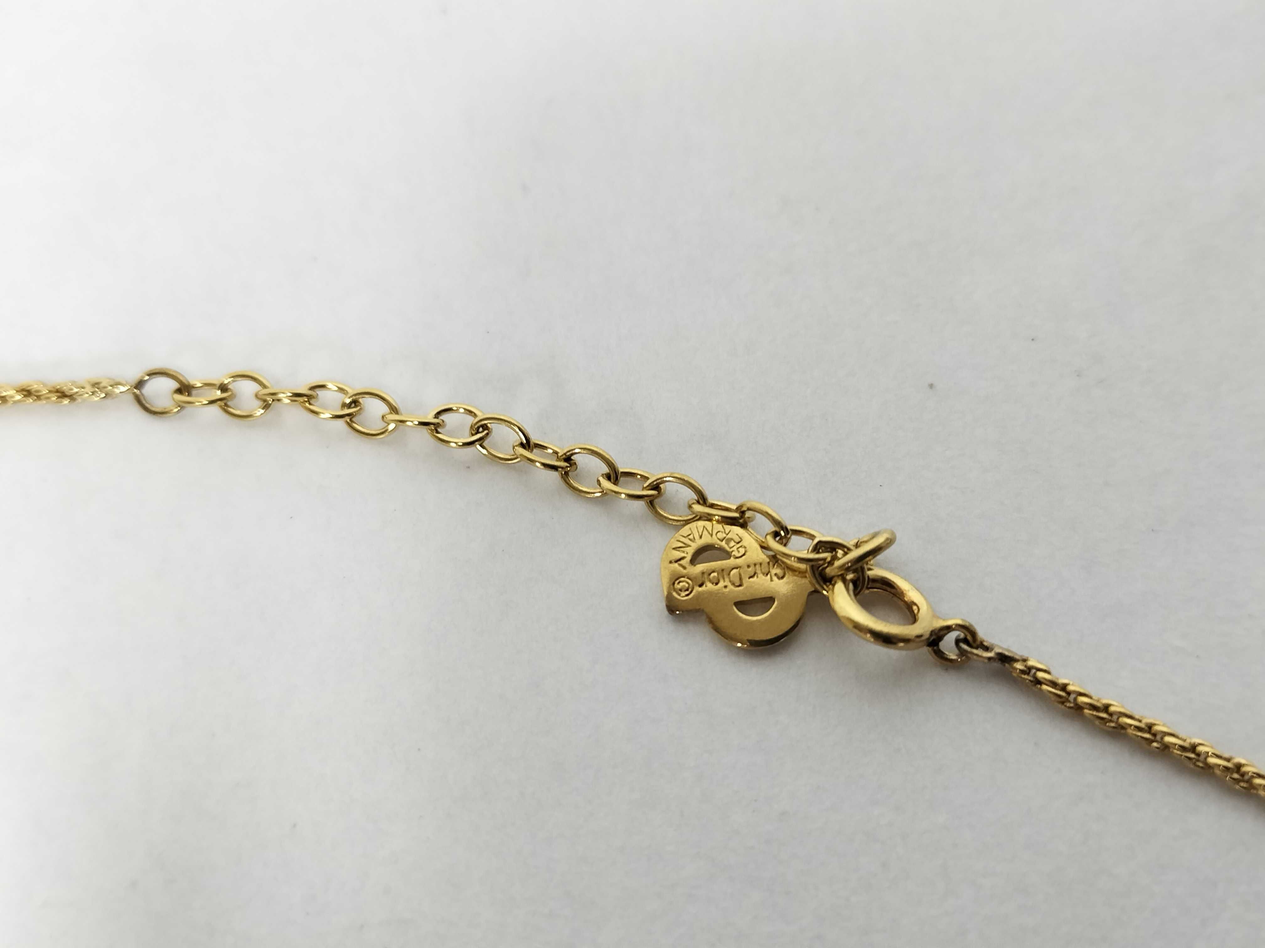 Circle CD Logo Necklace — view 3