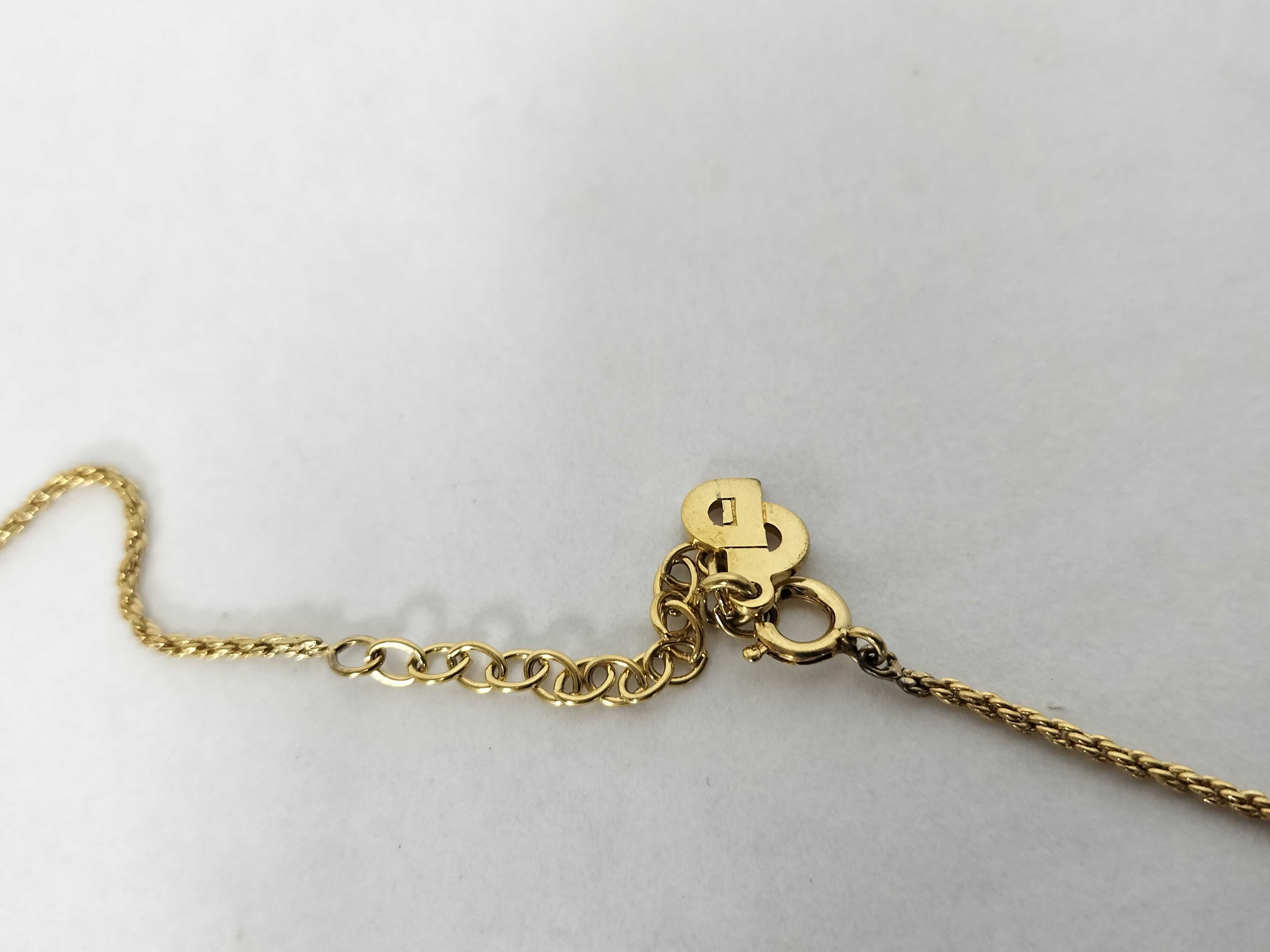 Circle CD Logo Necklace — view 4