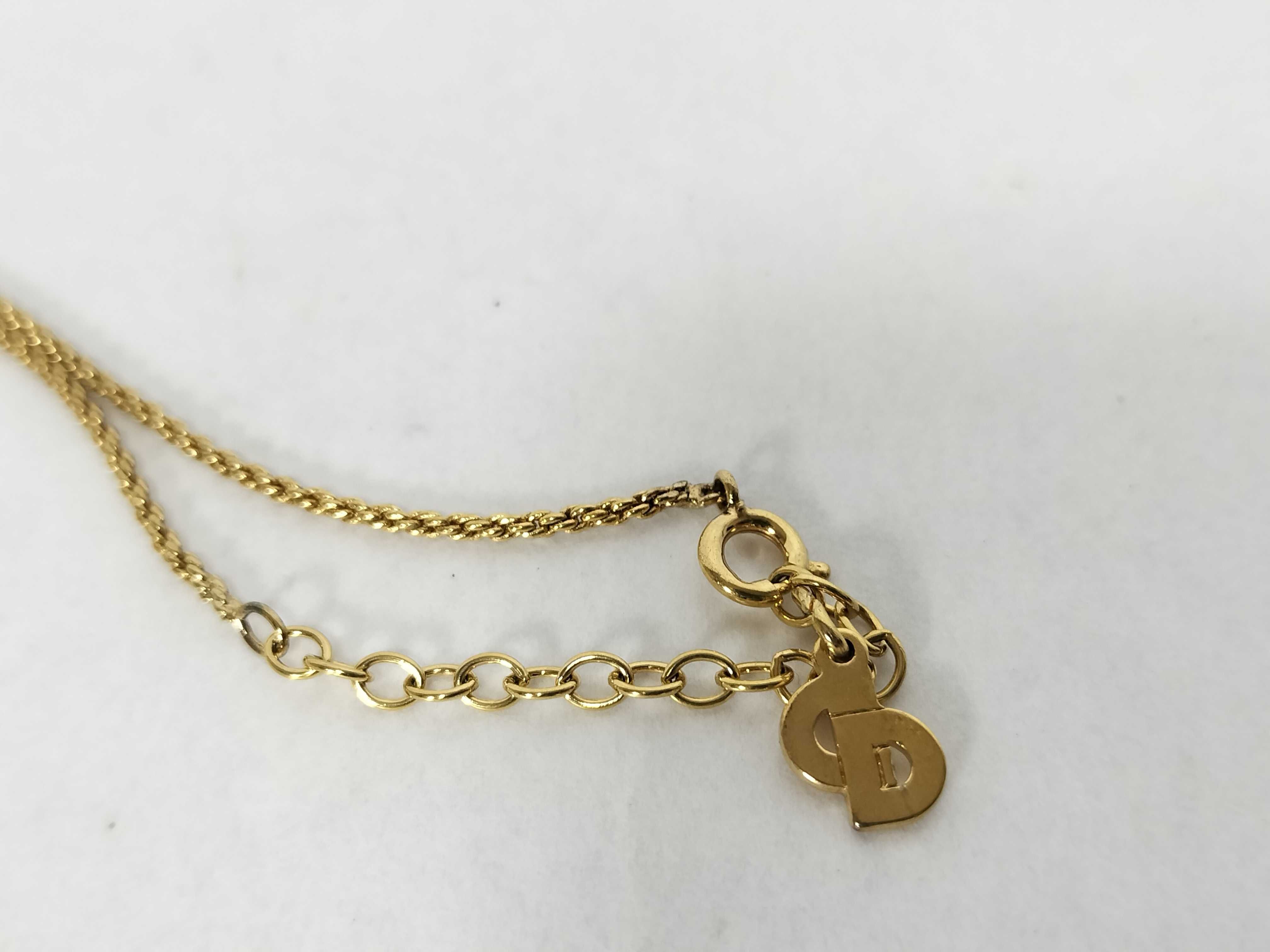 Circle CD Logo Necklace — view 7