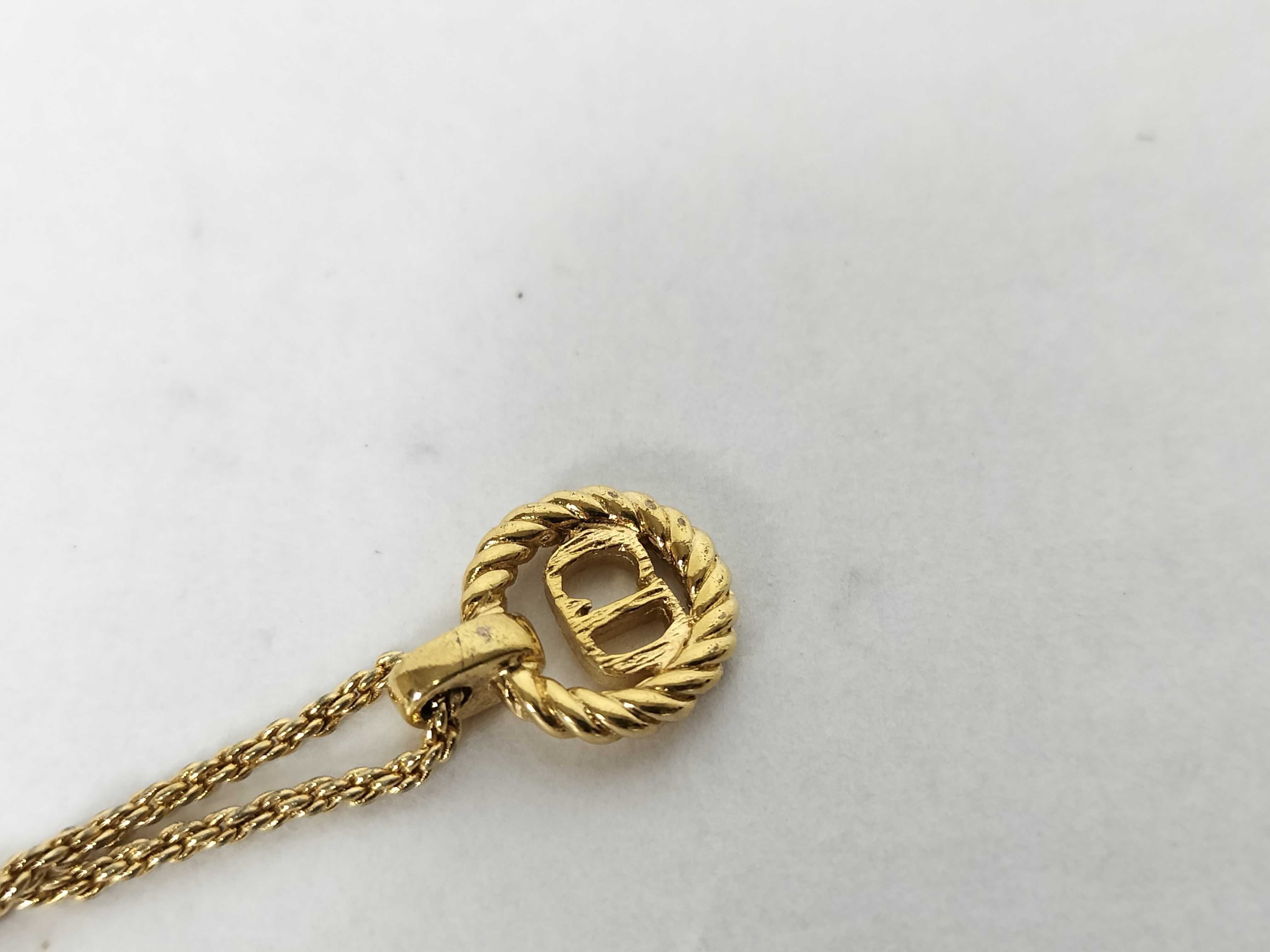 Circle CD Logo Necklace — view 9