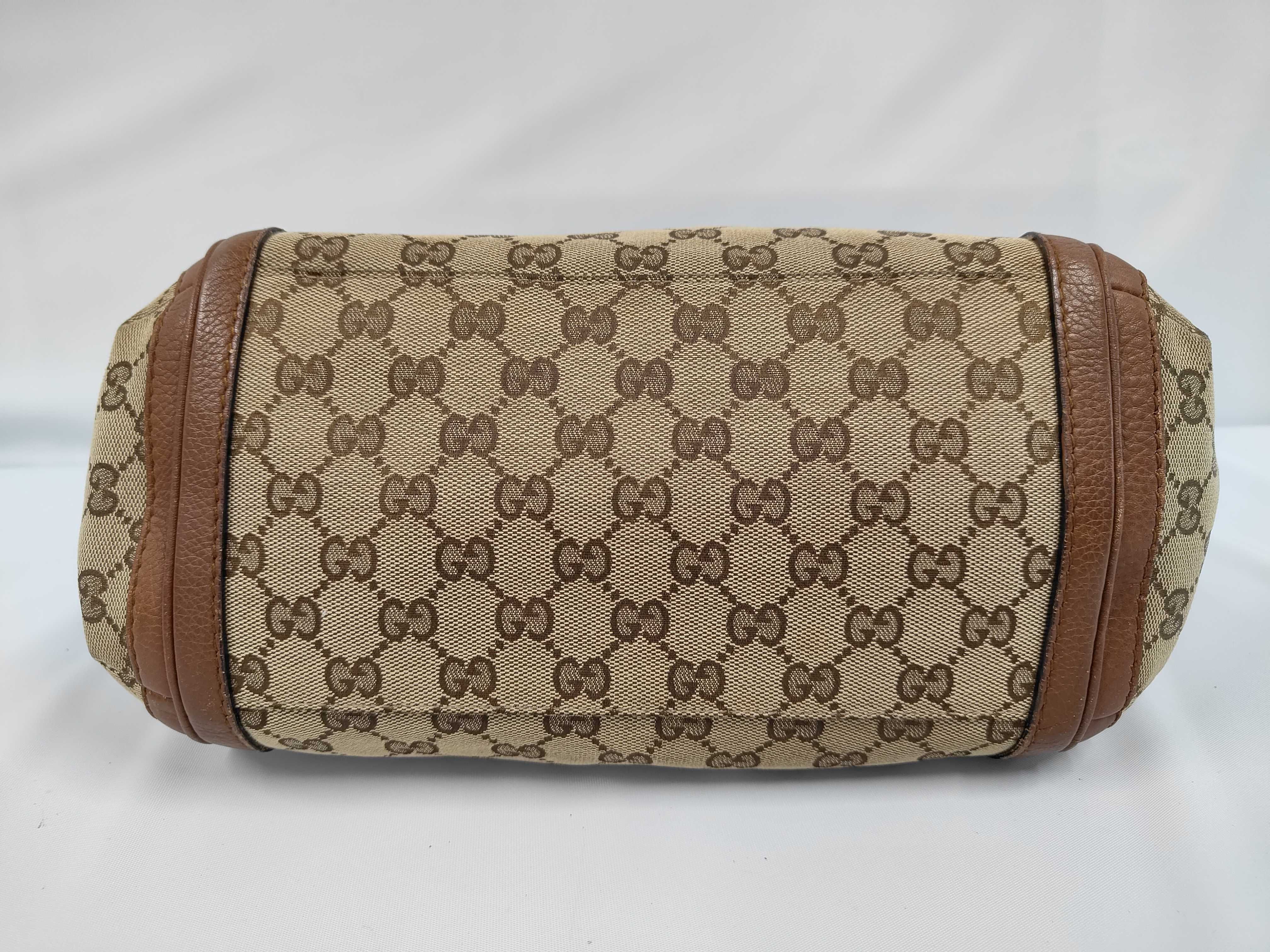 GG Monogram Bella Leather Handbag — view 3