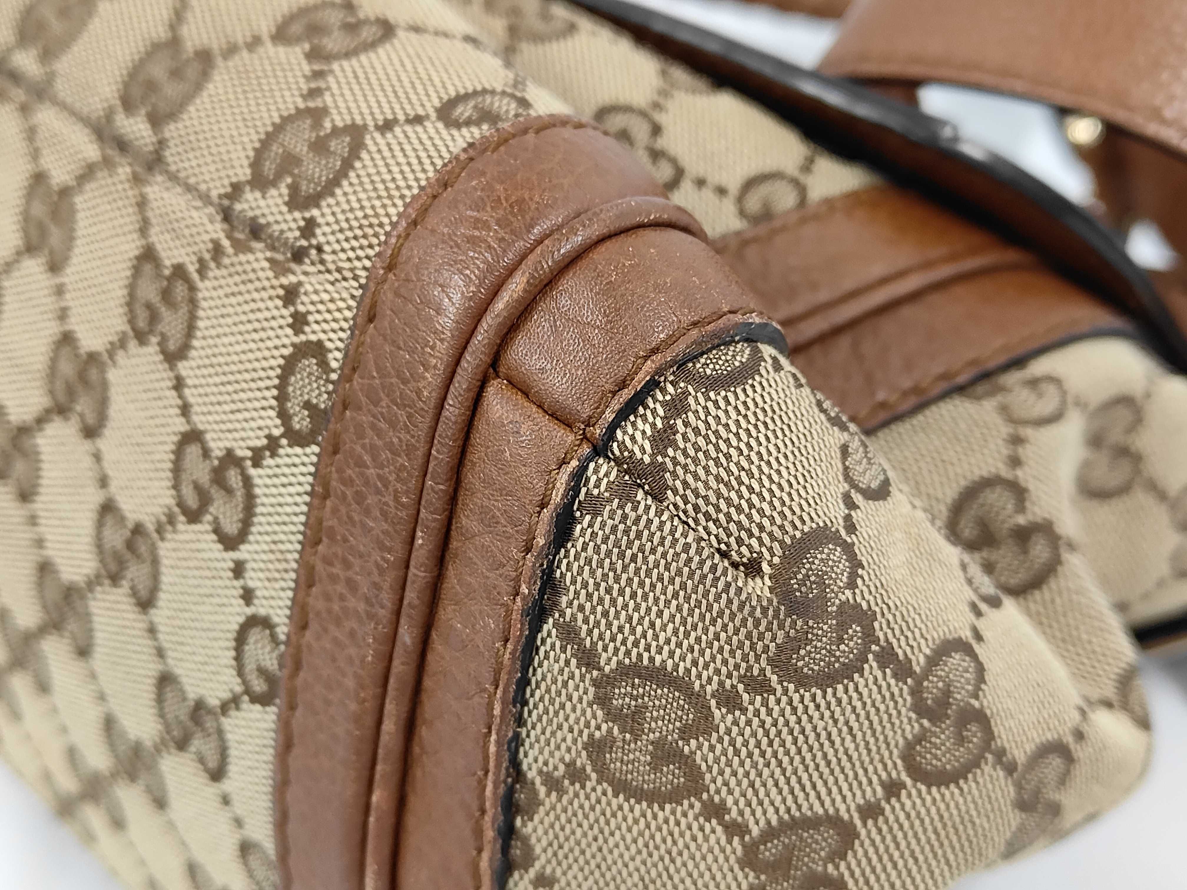 GG Monogram Bella Leather Handbag — view 4