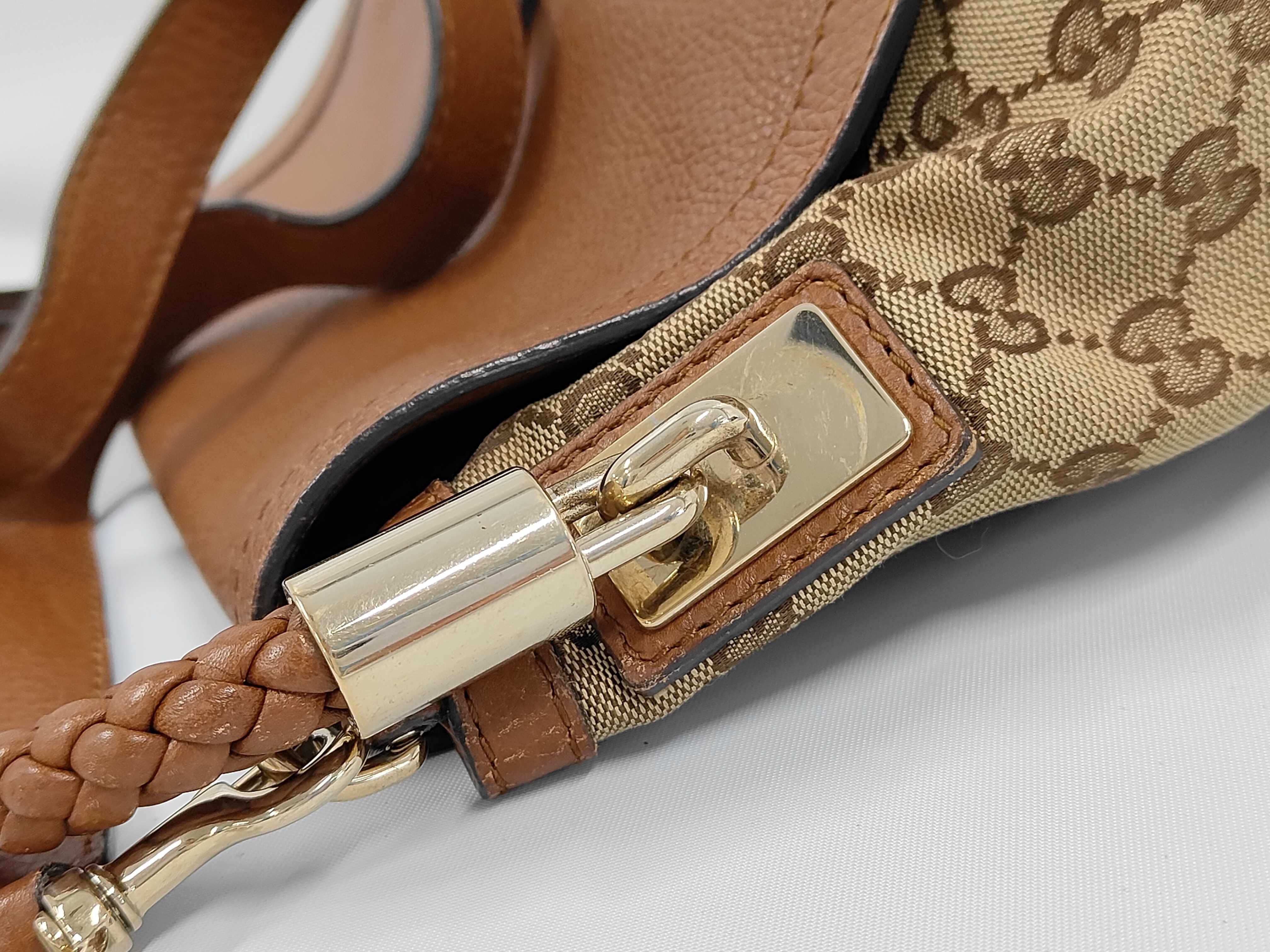 GG Monogram Bella Leather Handbag — view 6
