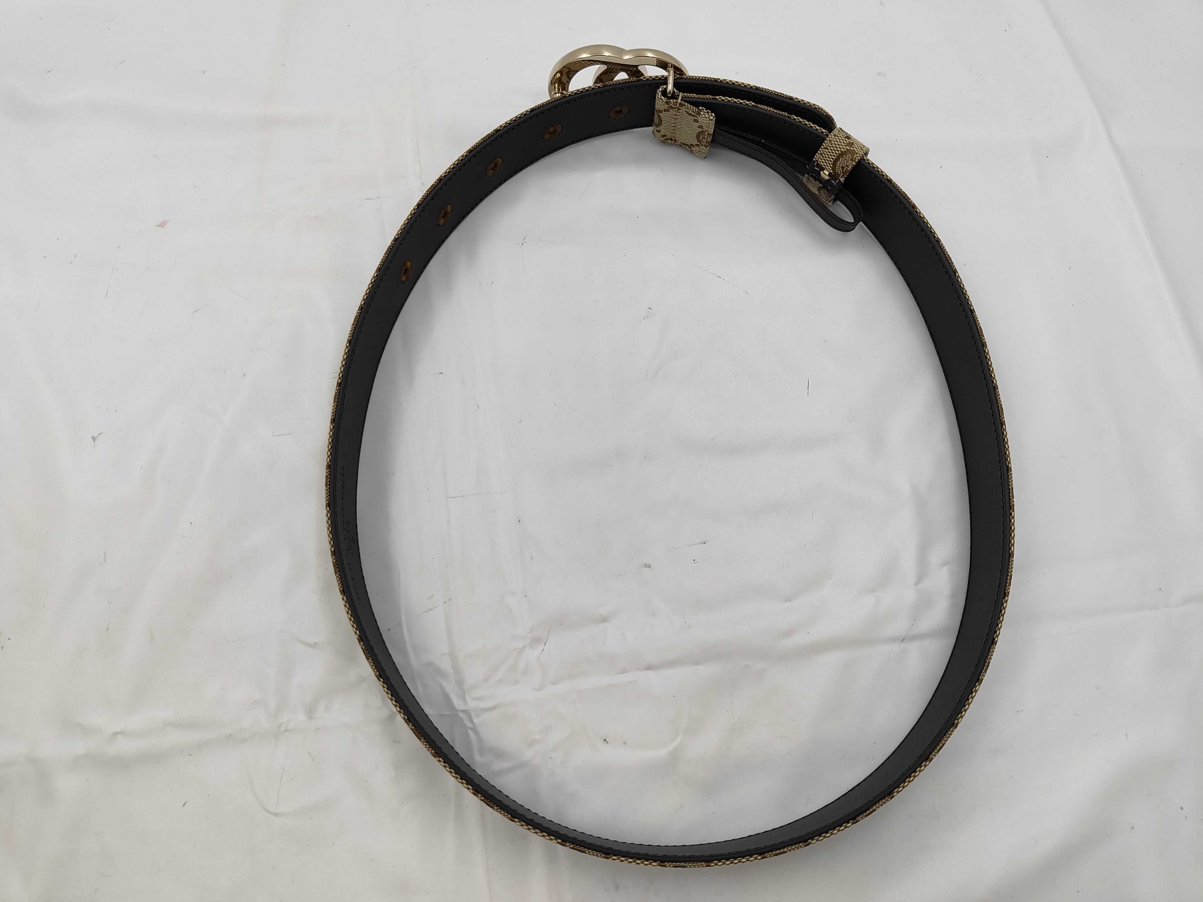 625839 GG Canvas Belt 80 / 32 Belt — view 3
