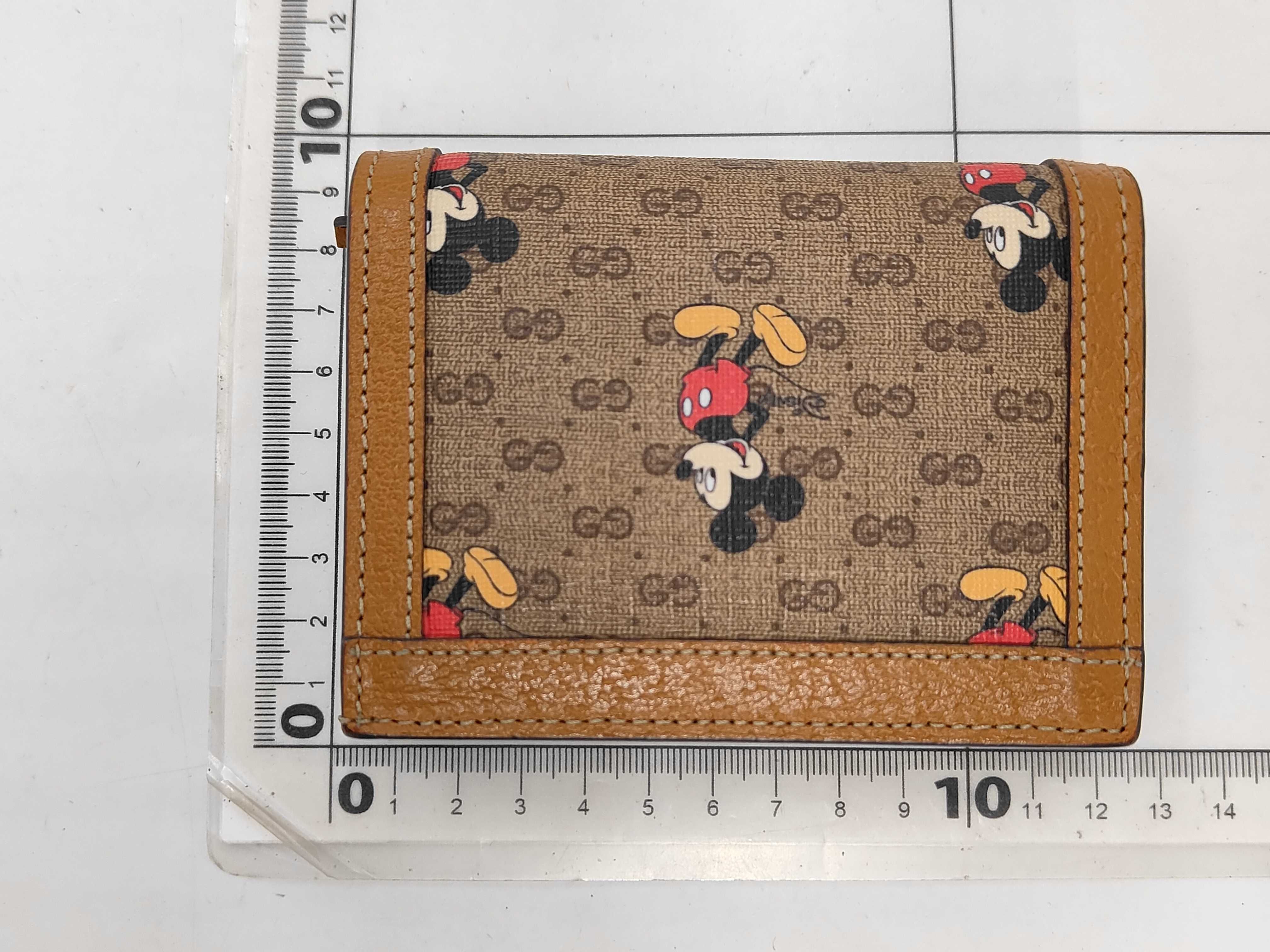 GG Supreme Wallet, Mickey Mouse Collaboration, Brown Wallet — view 2