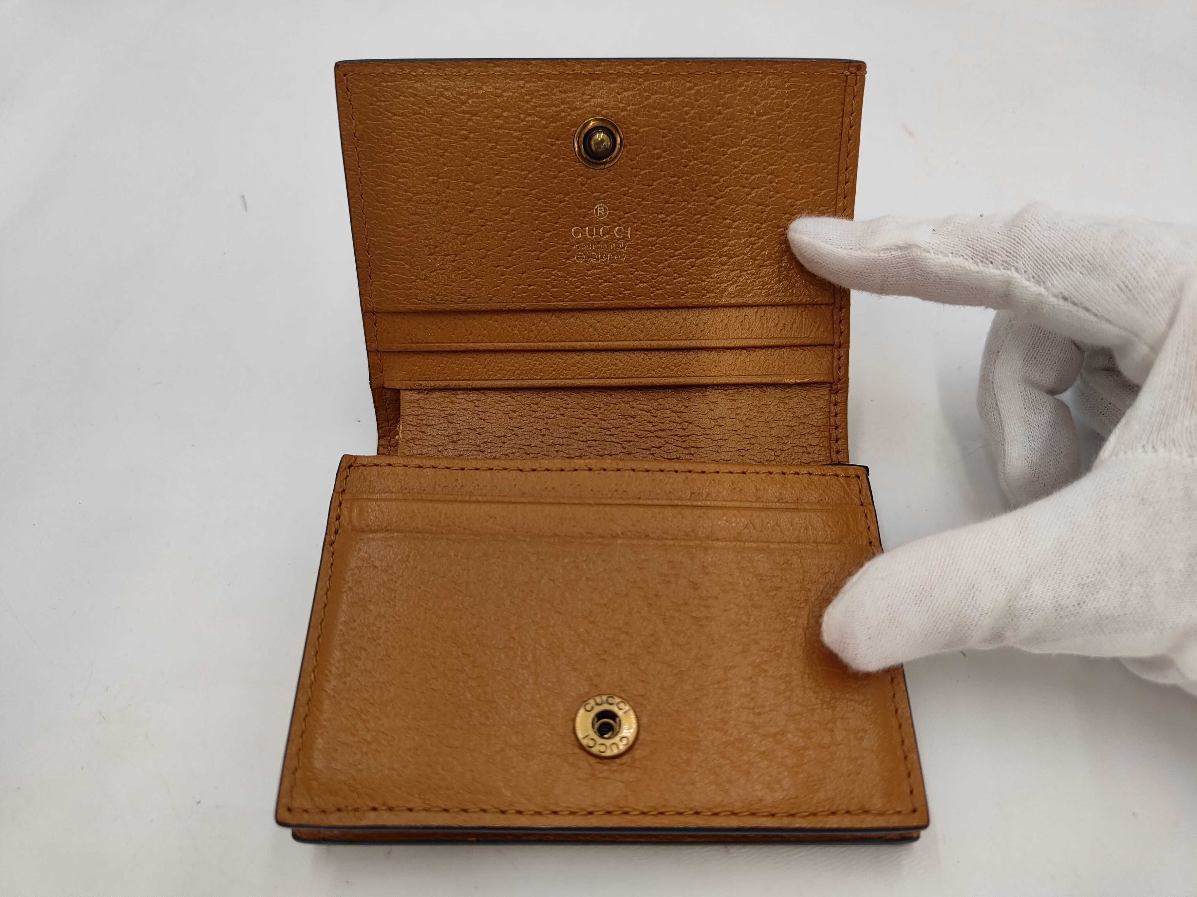 GG Supreme Wallet, Mickey Mouse Collaboration, Brown Wallet — view 4