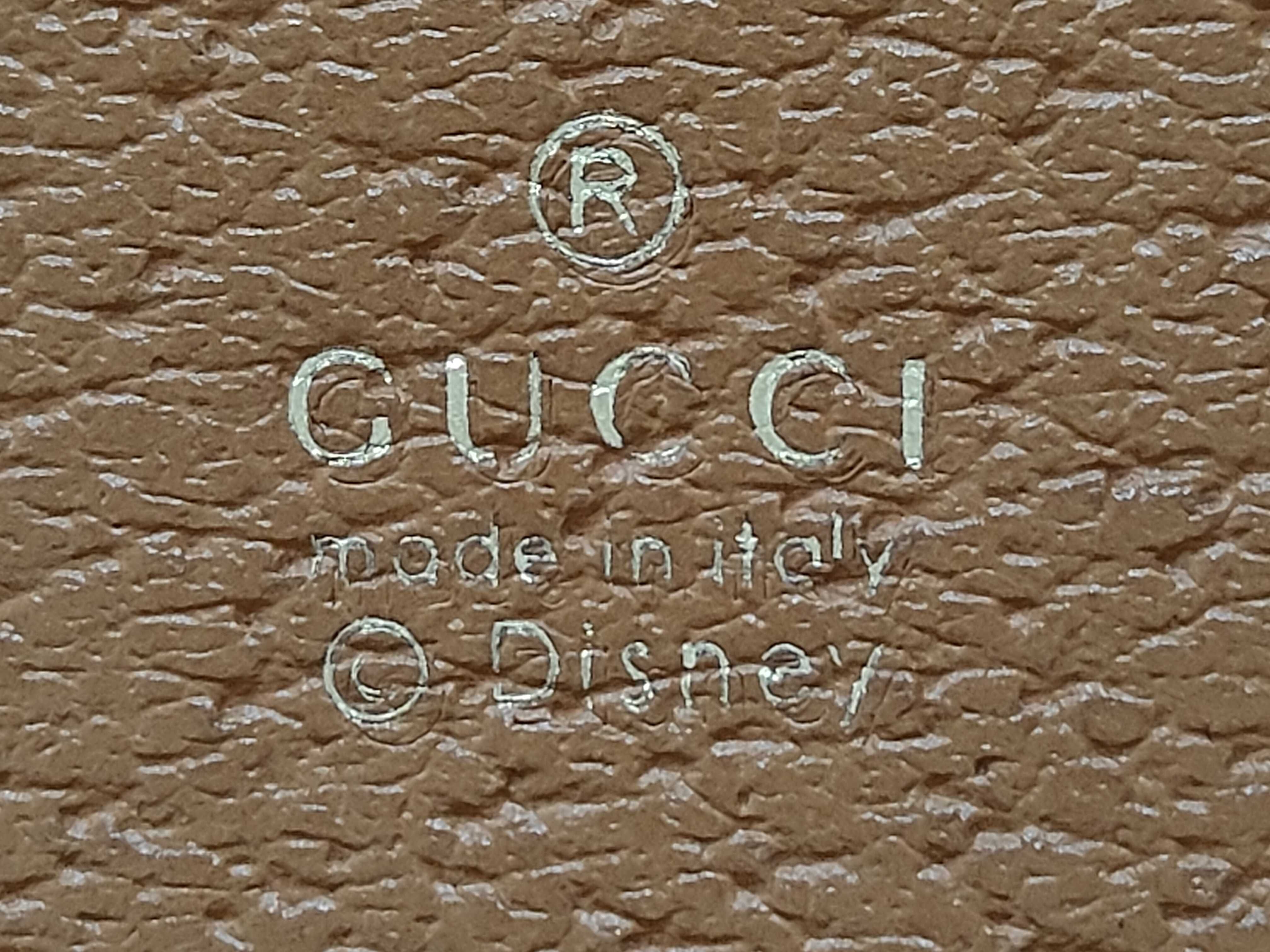 GG Supreme Wallet, Mickey Mouse Collaboration, Brown Wallet — view 5