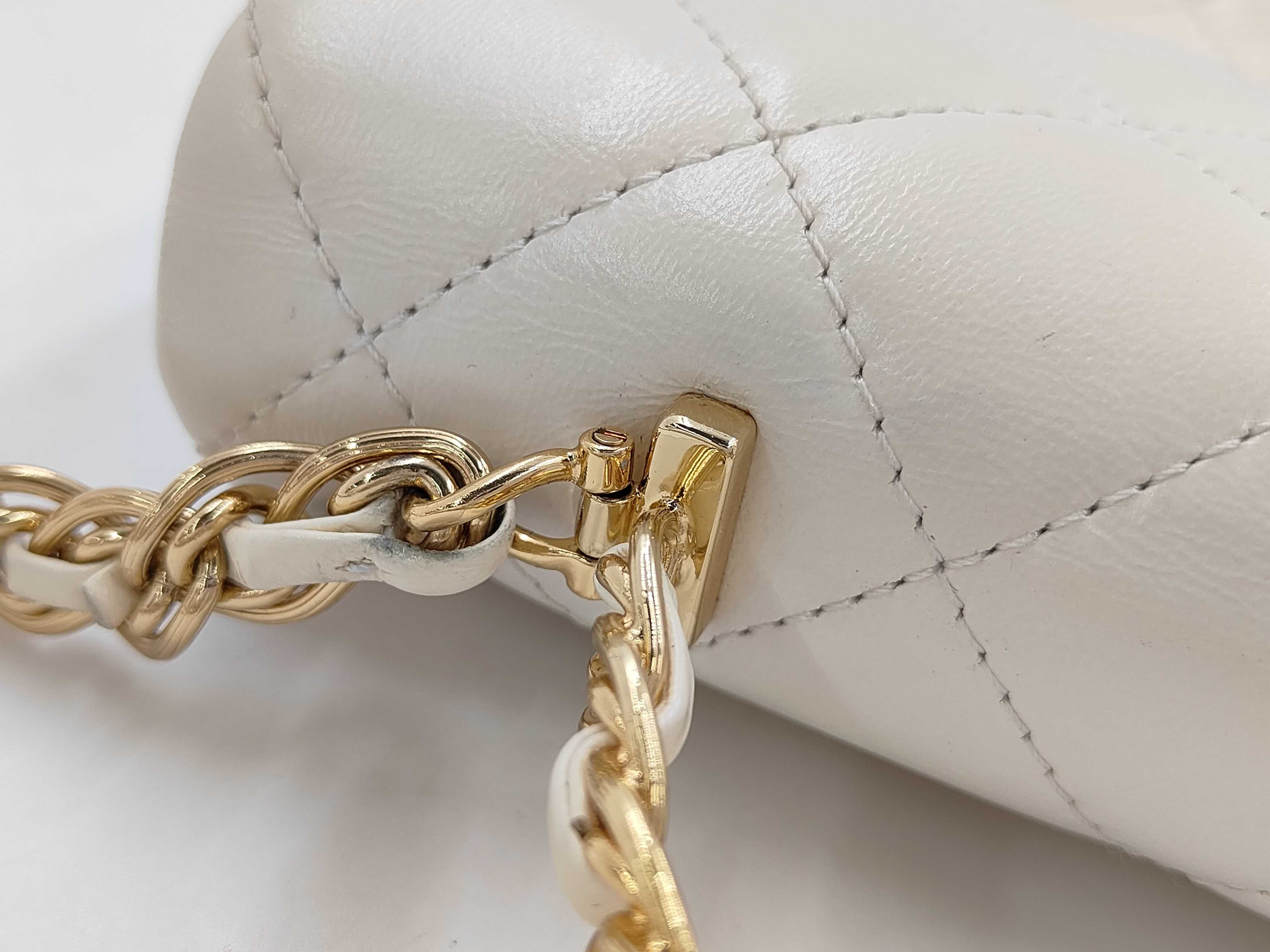 White Square Mini Handbag — view 6