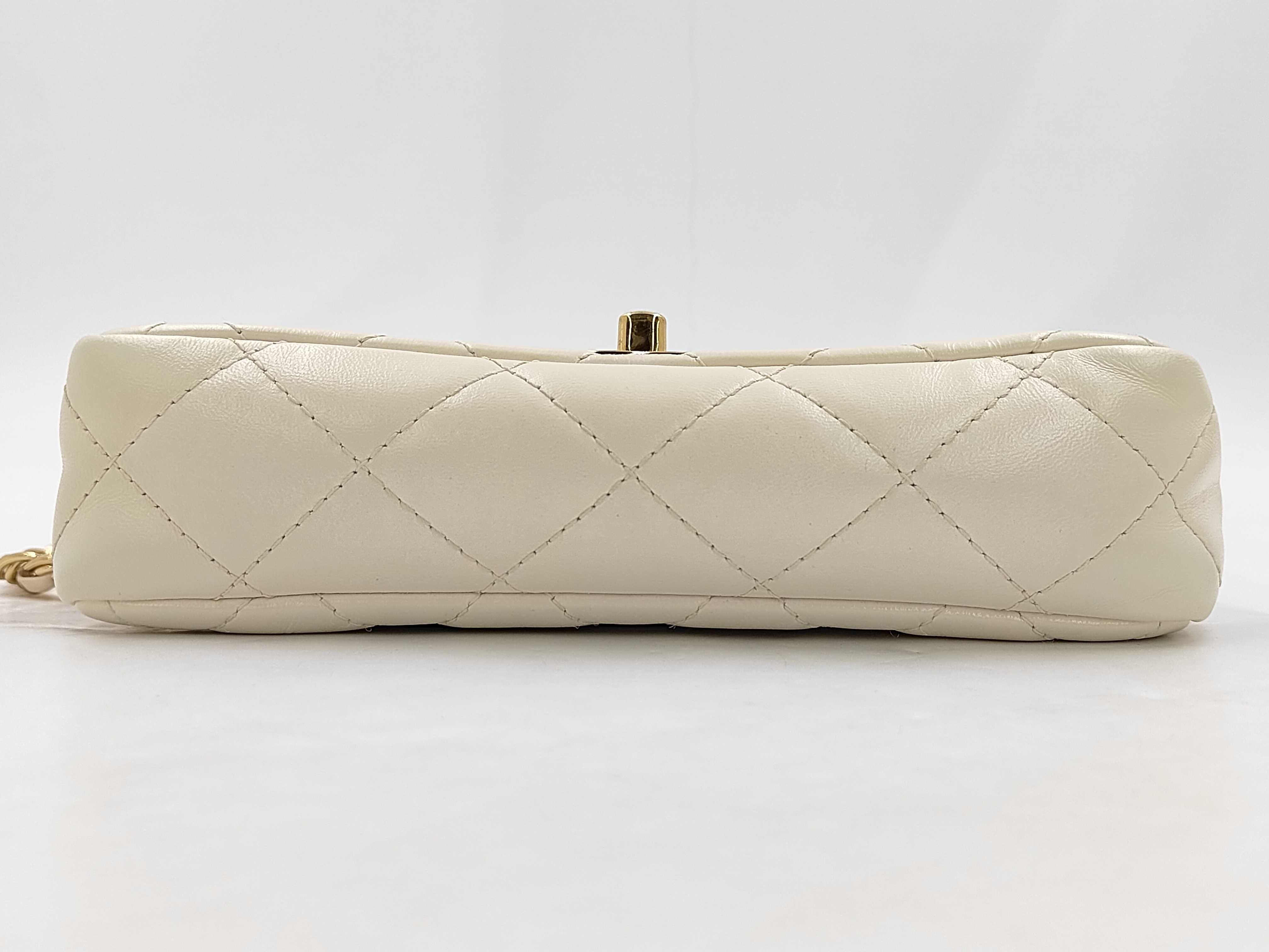 White Square Mini Handbag — view 8