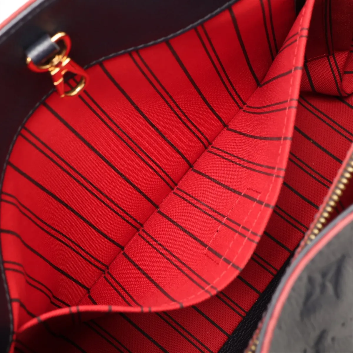 Monogram Empreinte Montaigne MM M42746 SF3128 Navy x Red (RFID detected) — view 11