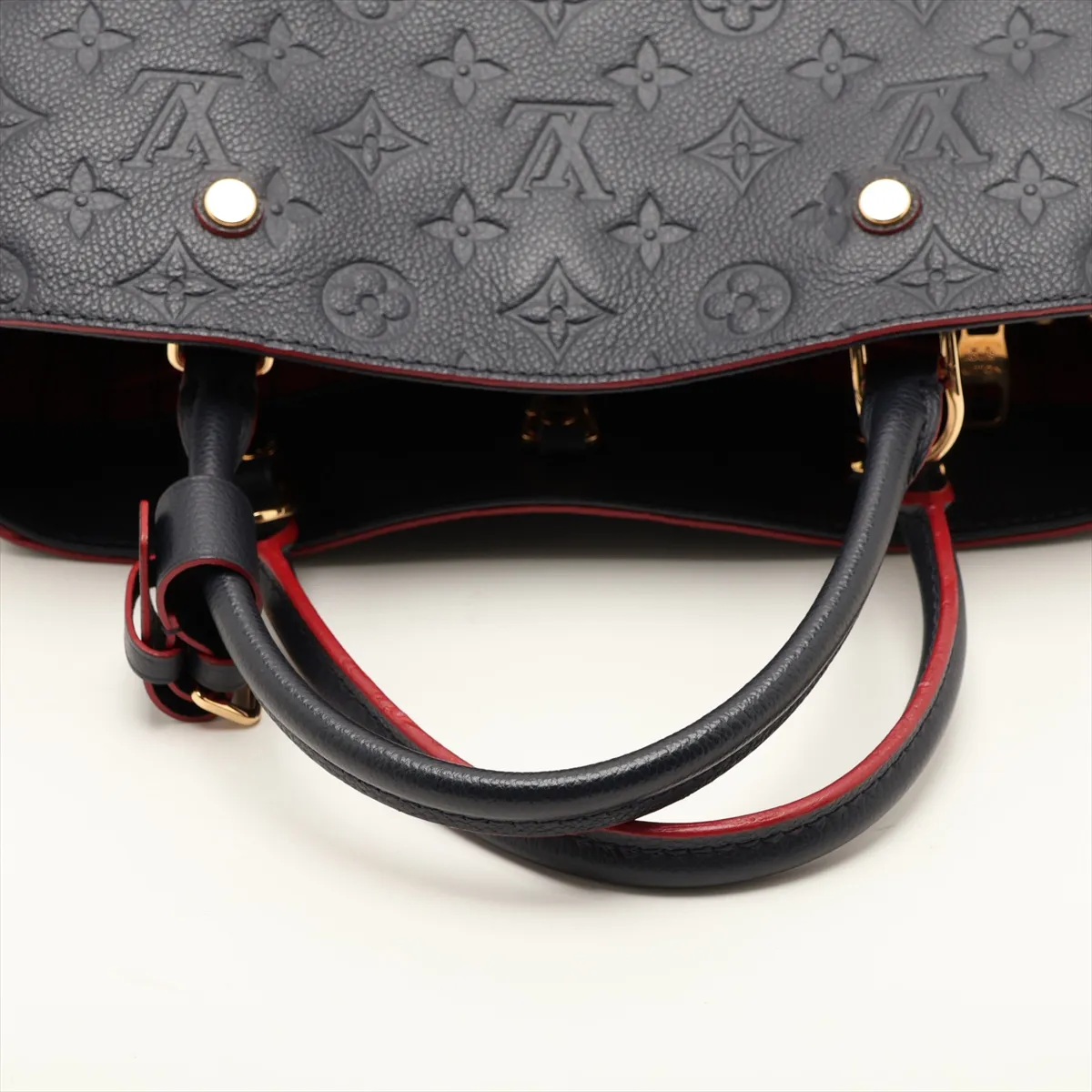 Monogram Empreinte Montaigne MM M42746 SF3128 Navy x Red (RFID detected) — view 5