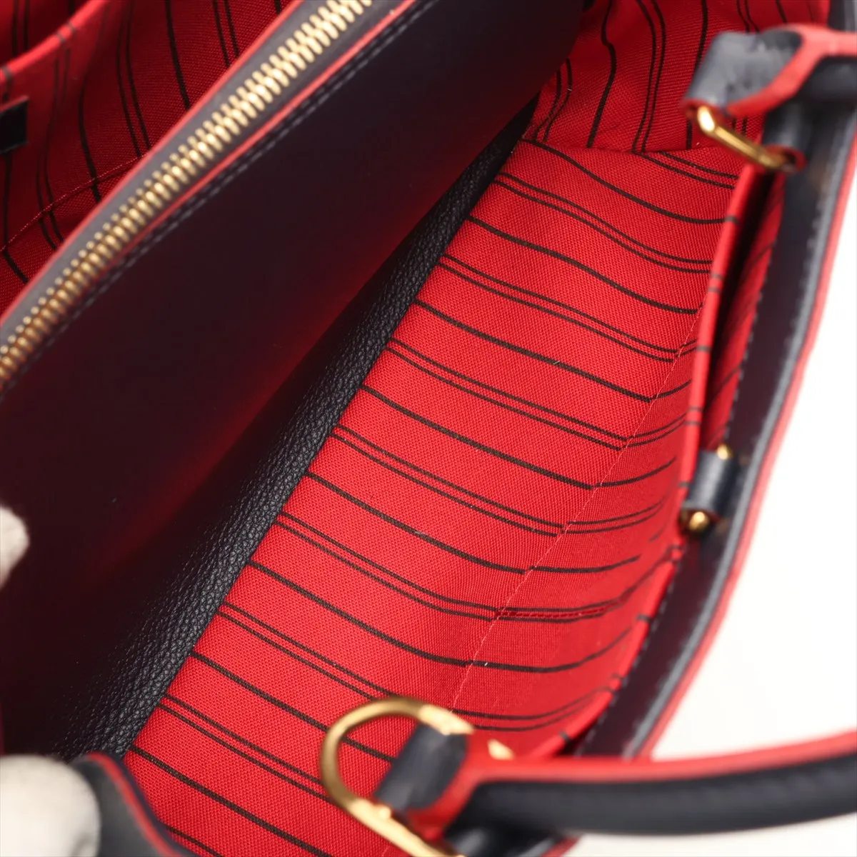 Monogram Empreinte Montaigne MM M42746 SF3128 Navy x Red (RFID detected) — view 8