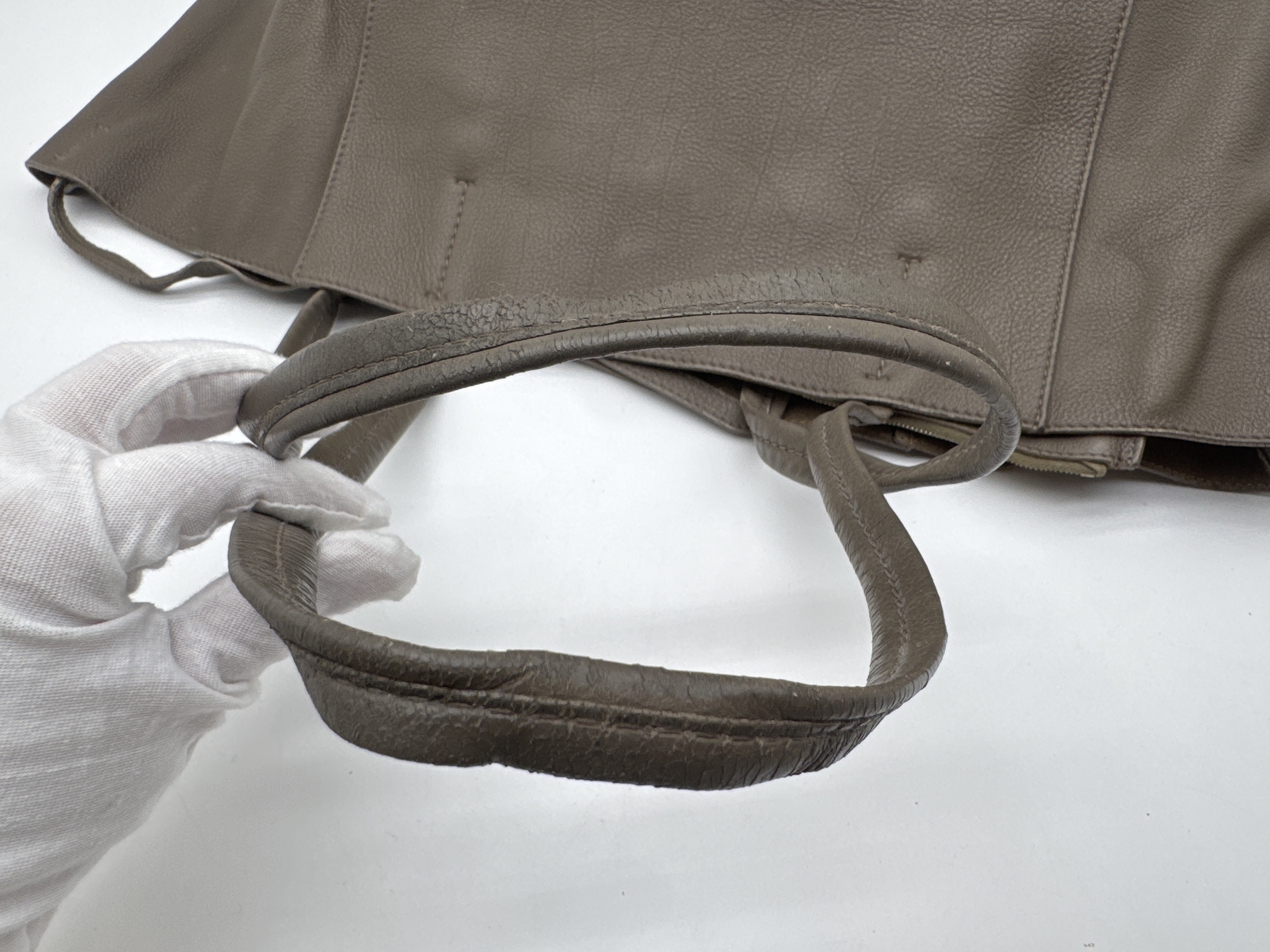 Cabas Phantom Greige Tote Bag — view 8