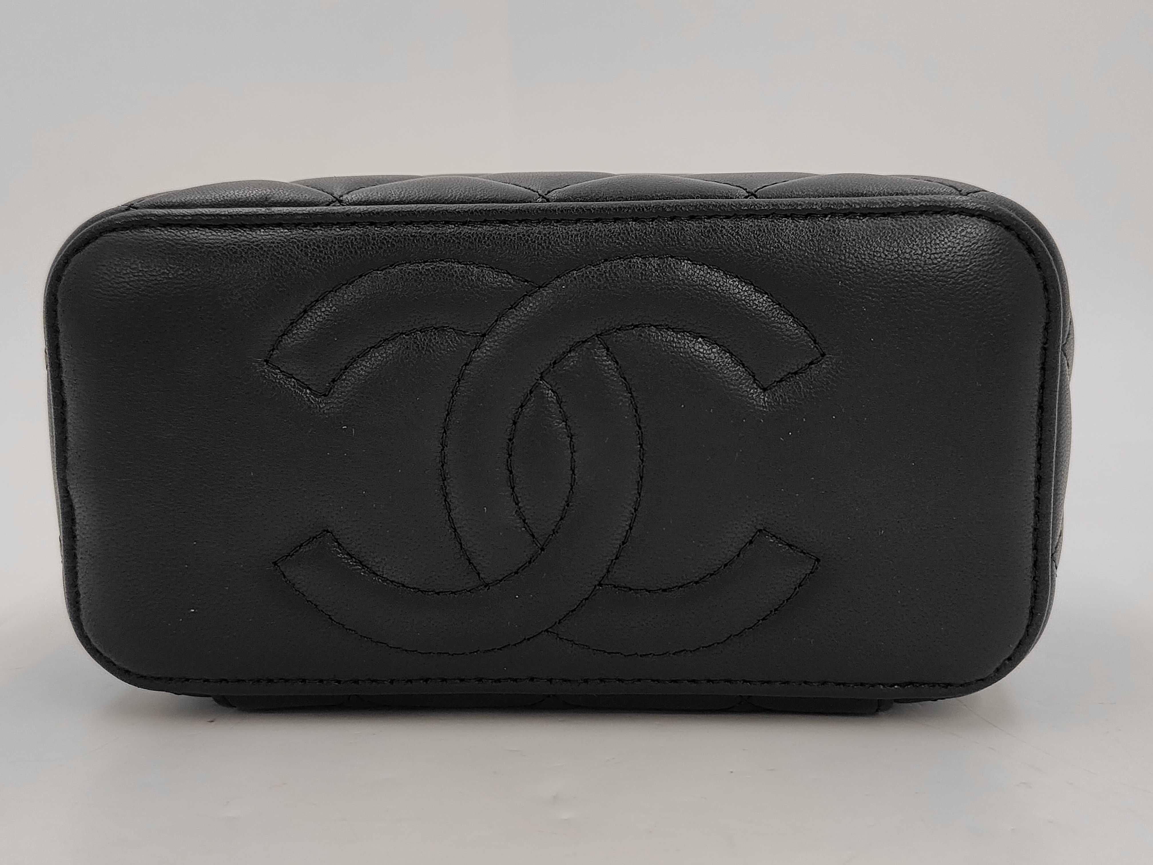 Matelassé Vanity Case Shoulder Bag — view 3