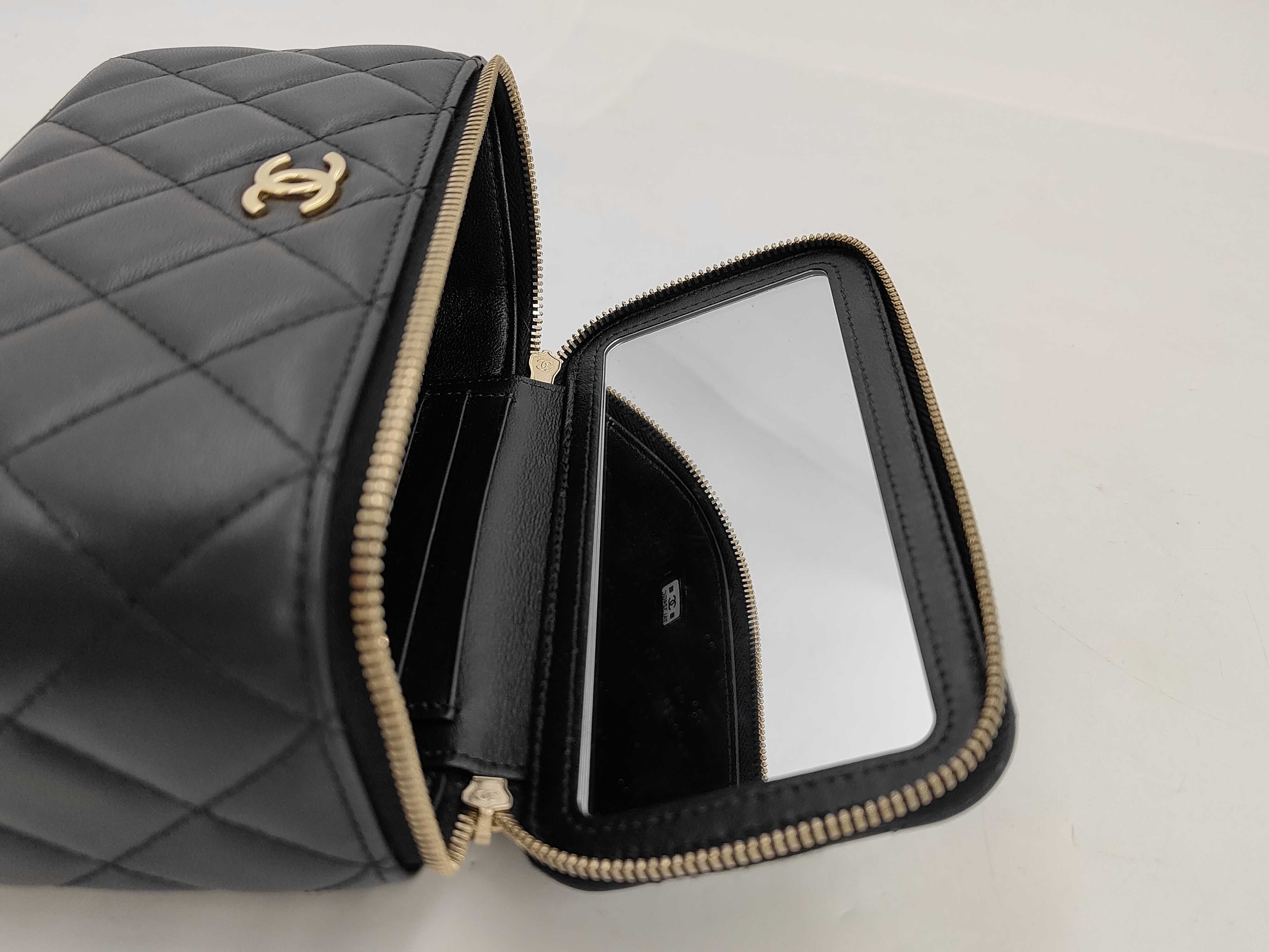 Matelassé Vanity Case Shoulder Bag — view 8