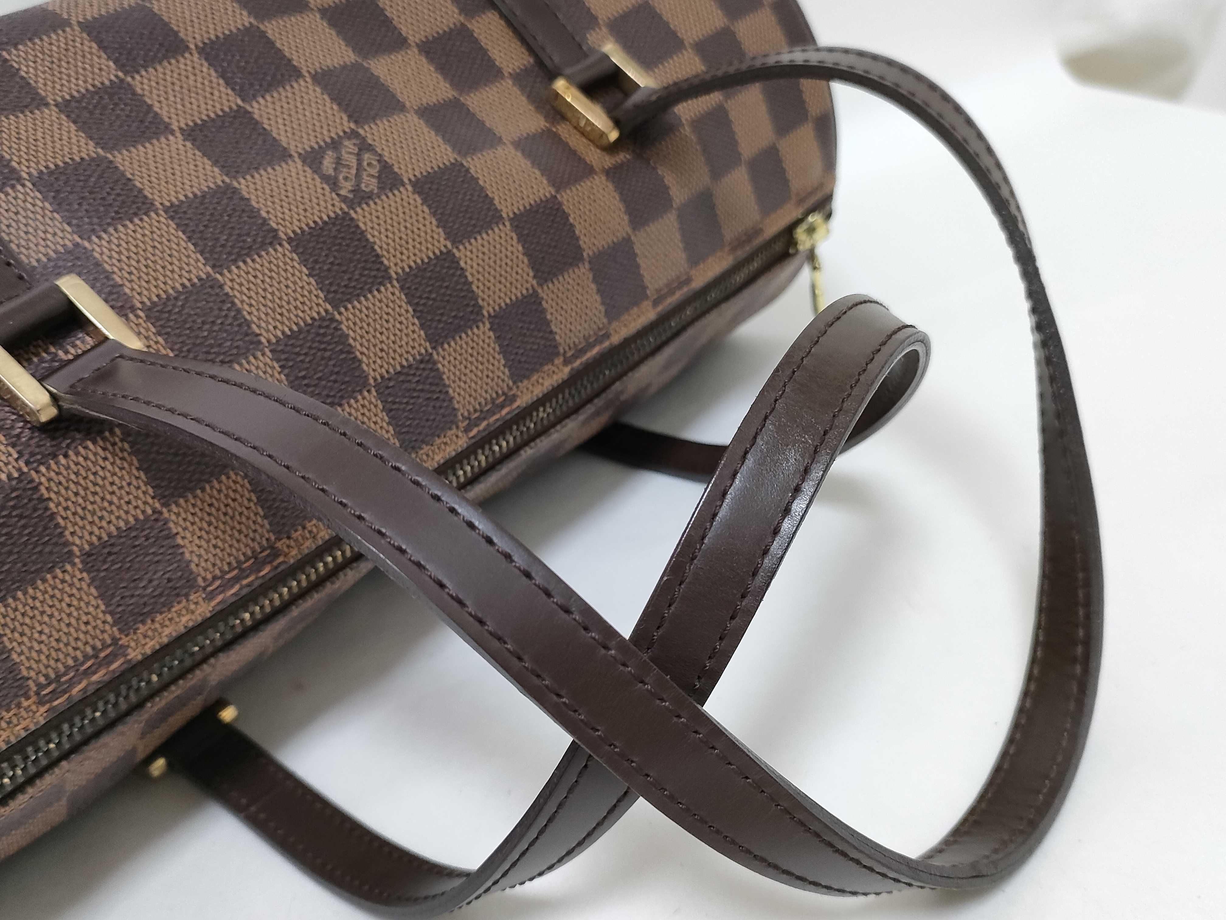 Damier Papillon 30 N51303 MB1013 Brown Handbag — view 3