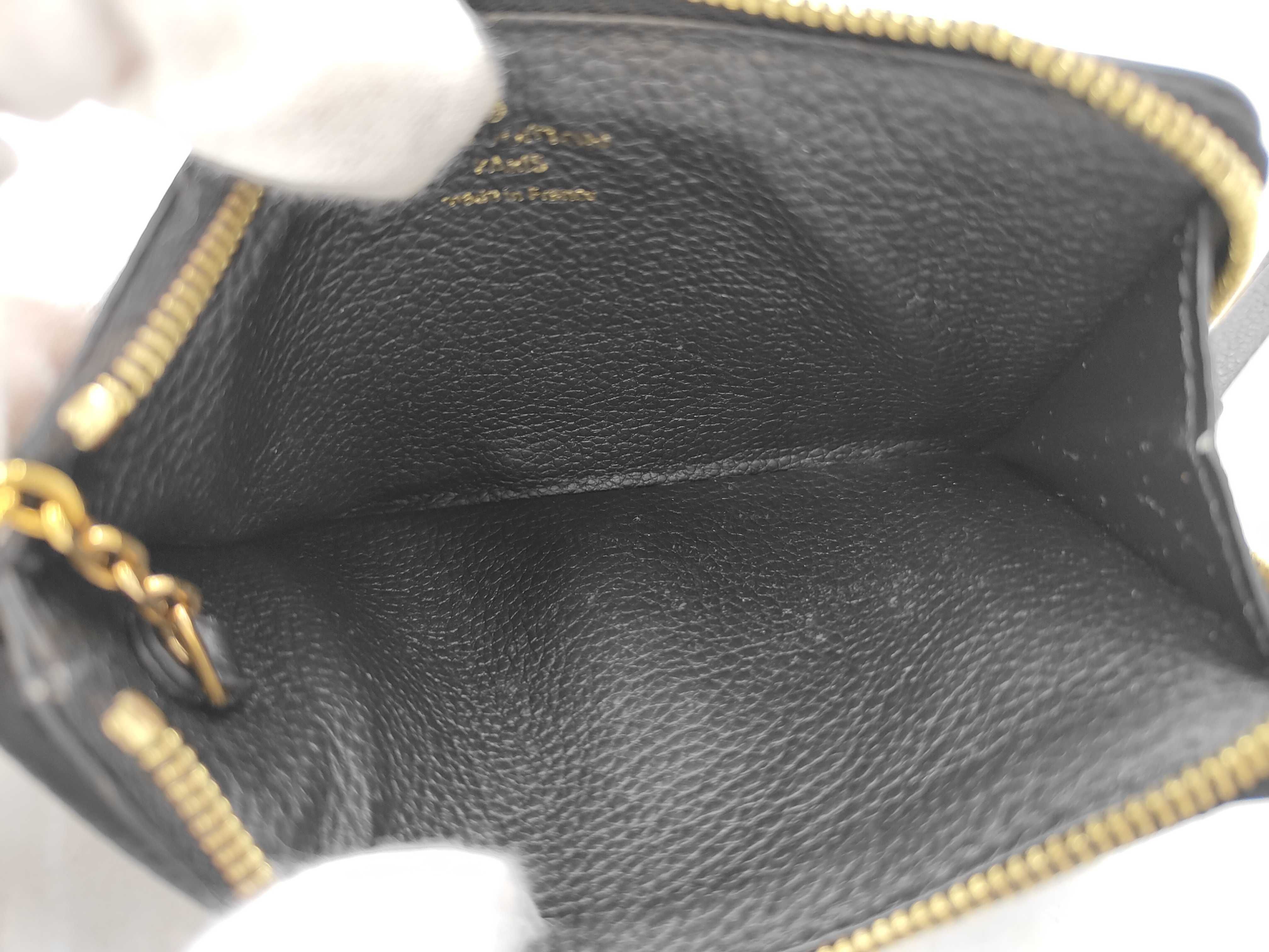 Verso Empreinte Black Louis Vuitton Wallet — view 10