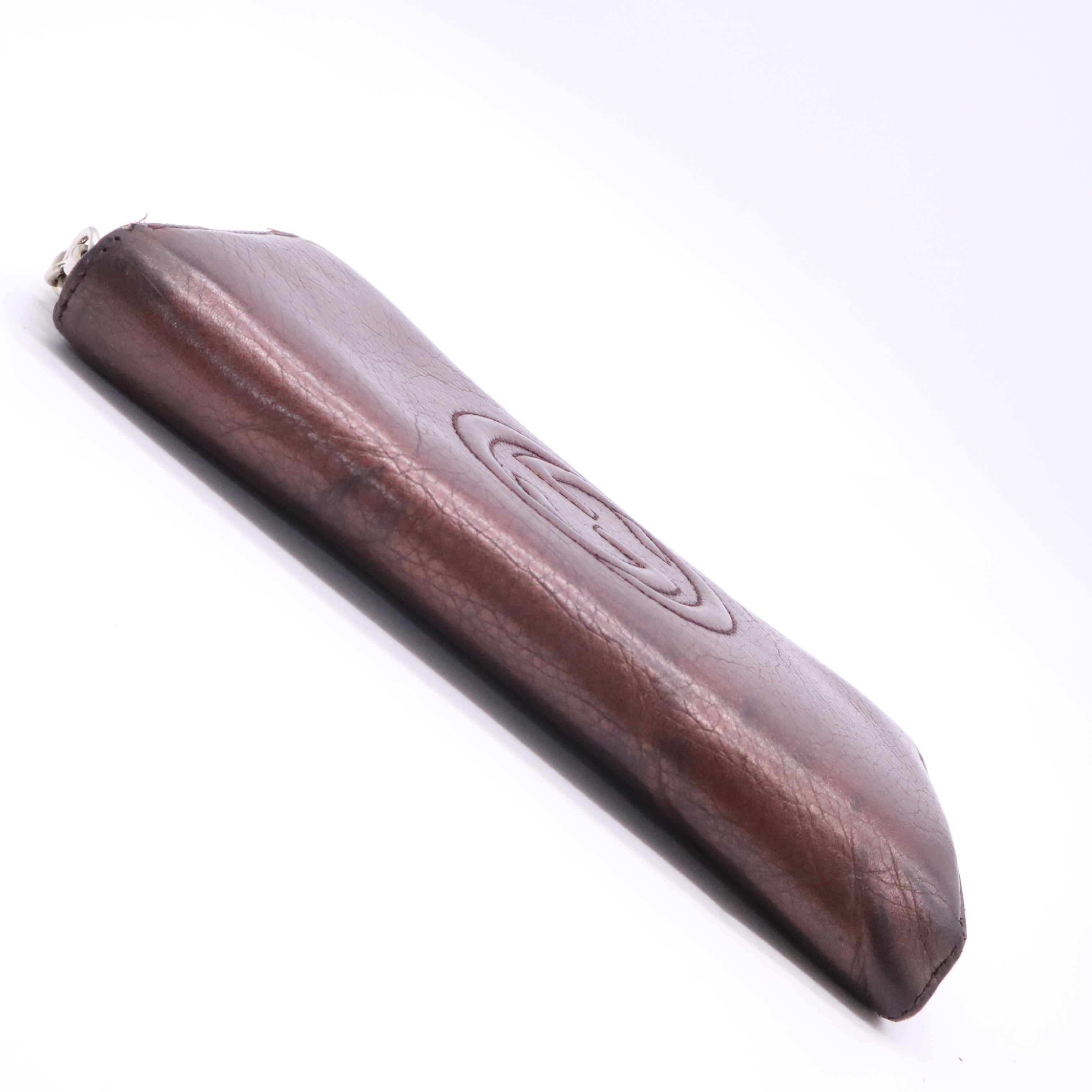 308004 Leather Soho Long Wallet, Bordeaux — view 5