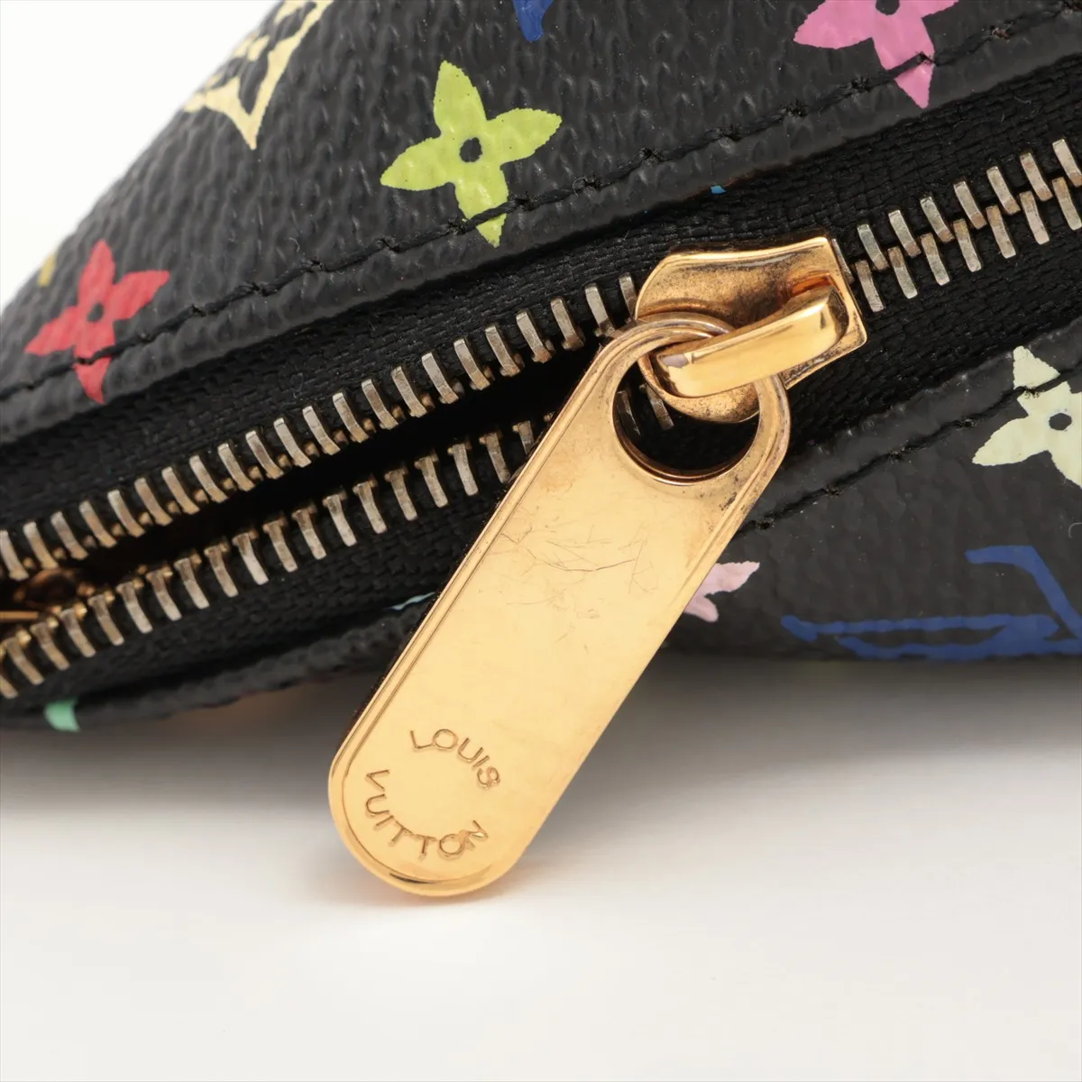 Multicolor Berlingo M58029 SR1005 Black x Multicolor Coin Case — view 6