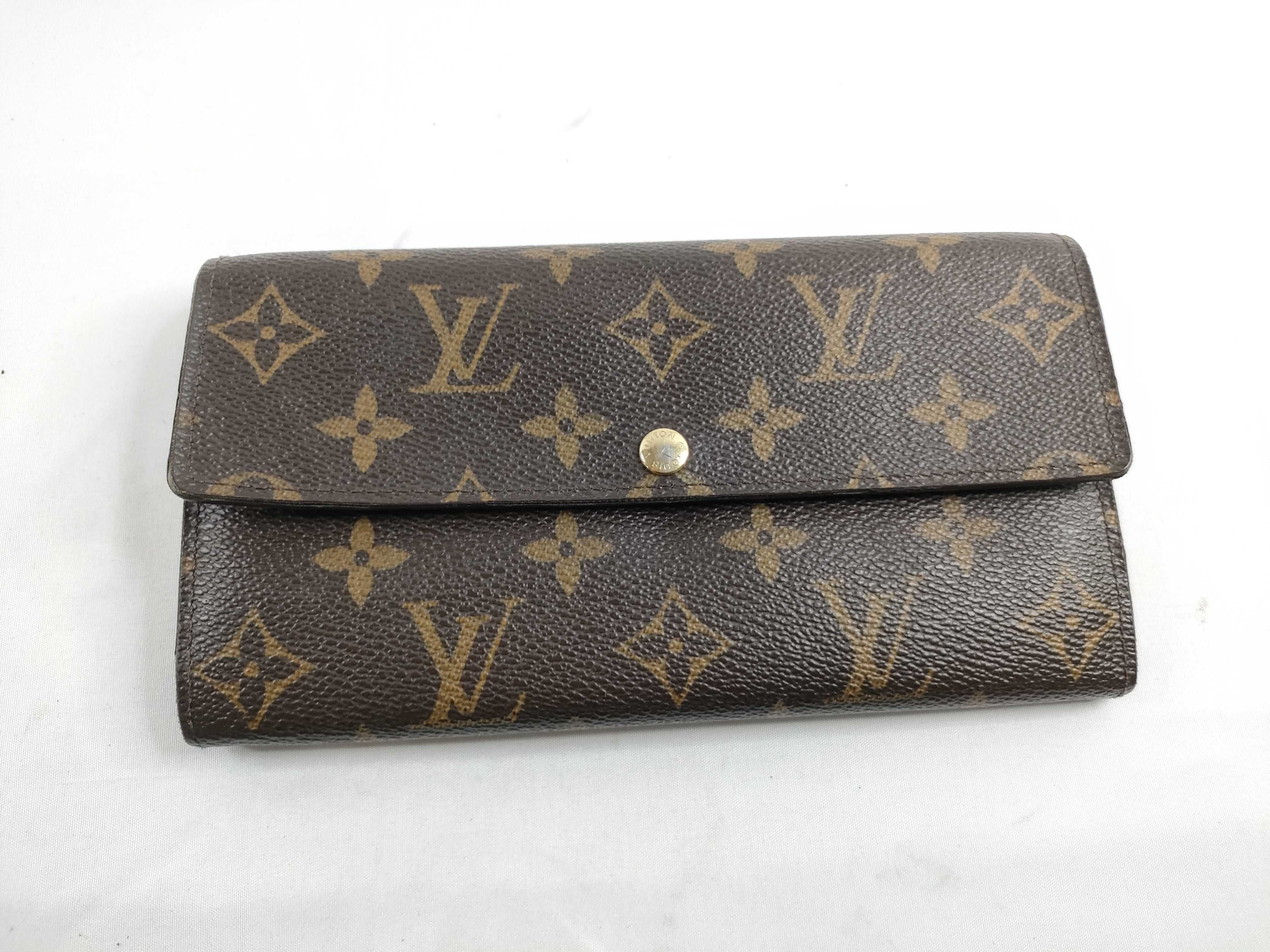 Monogram Louis Vuitton Monogram Portefeuille Sarah M61734