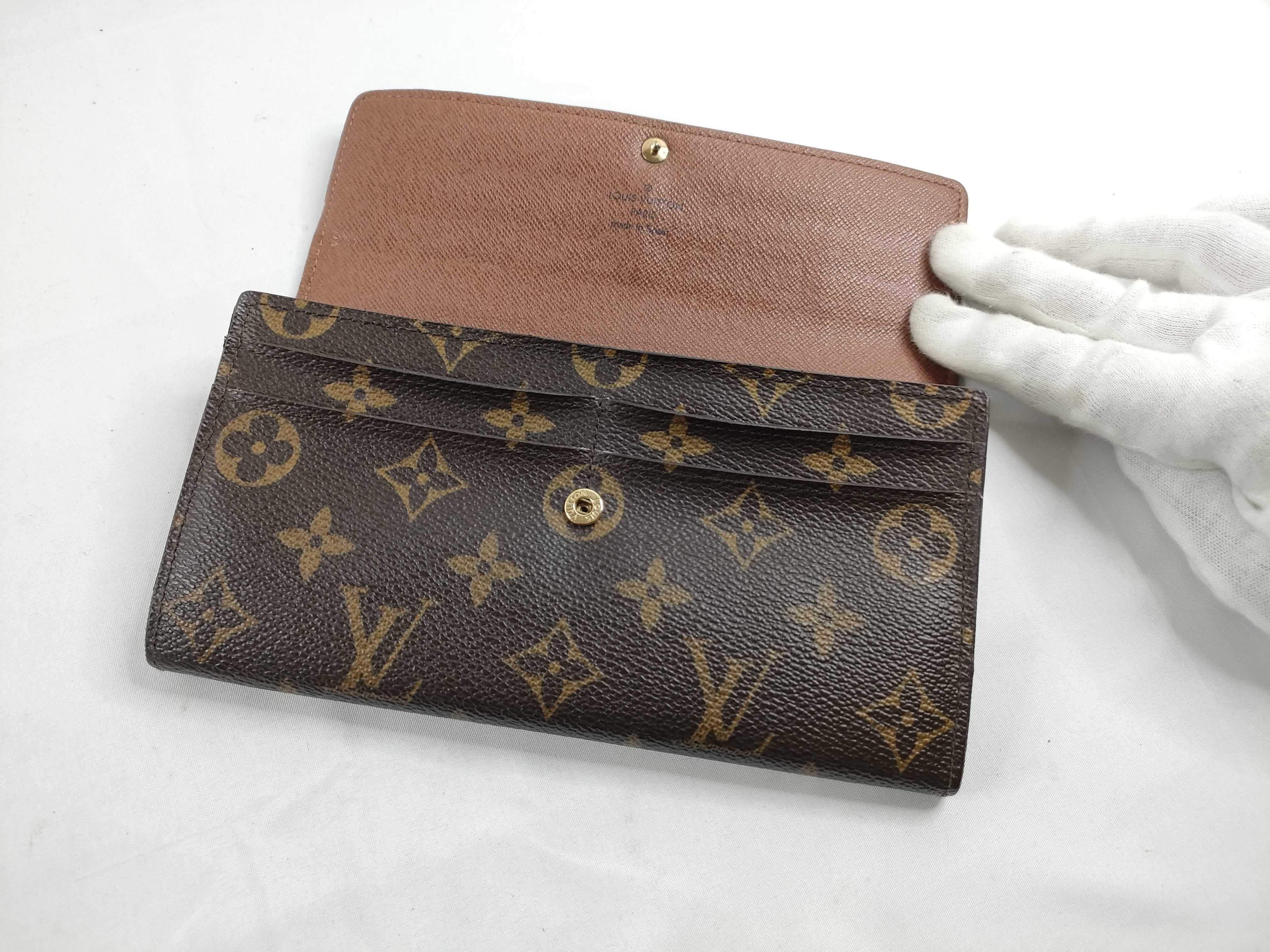 Monogram Louis Vuitton Monogram Portefeuille Sarah M61734 — view 8