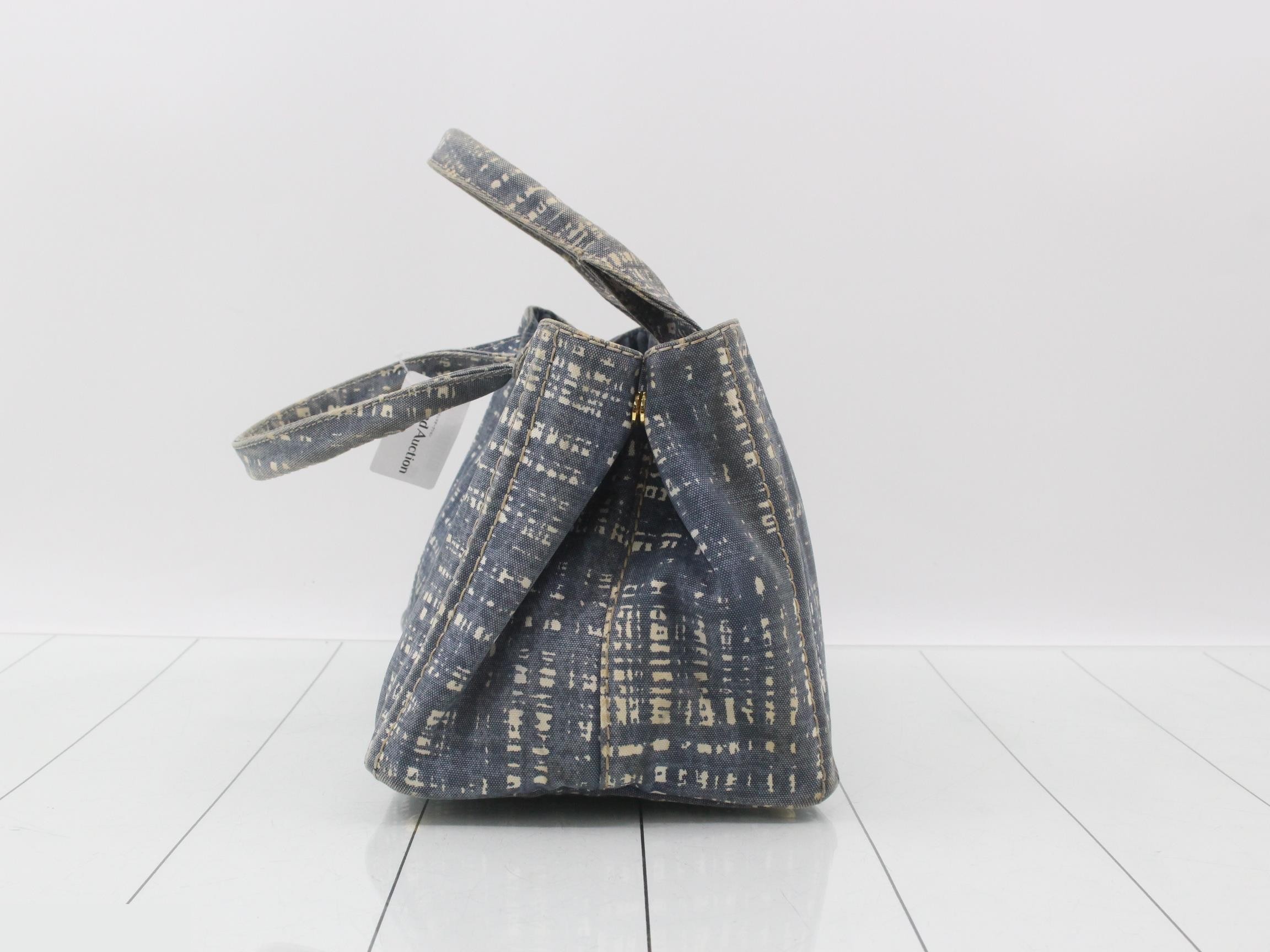 Canapa Canvas Handbag, White Tag, Item No. 157 — view 4