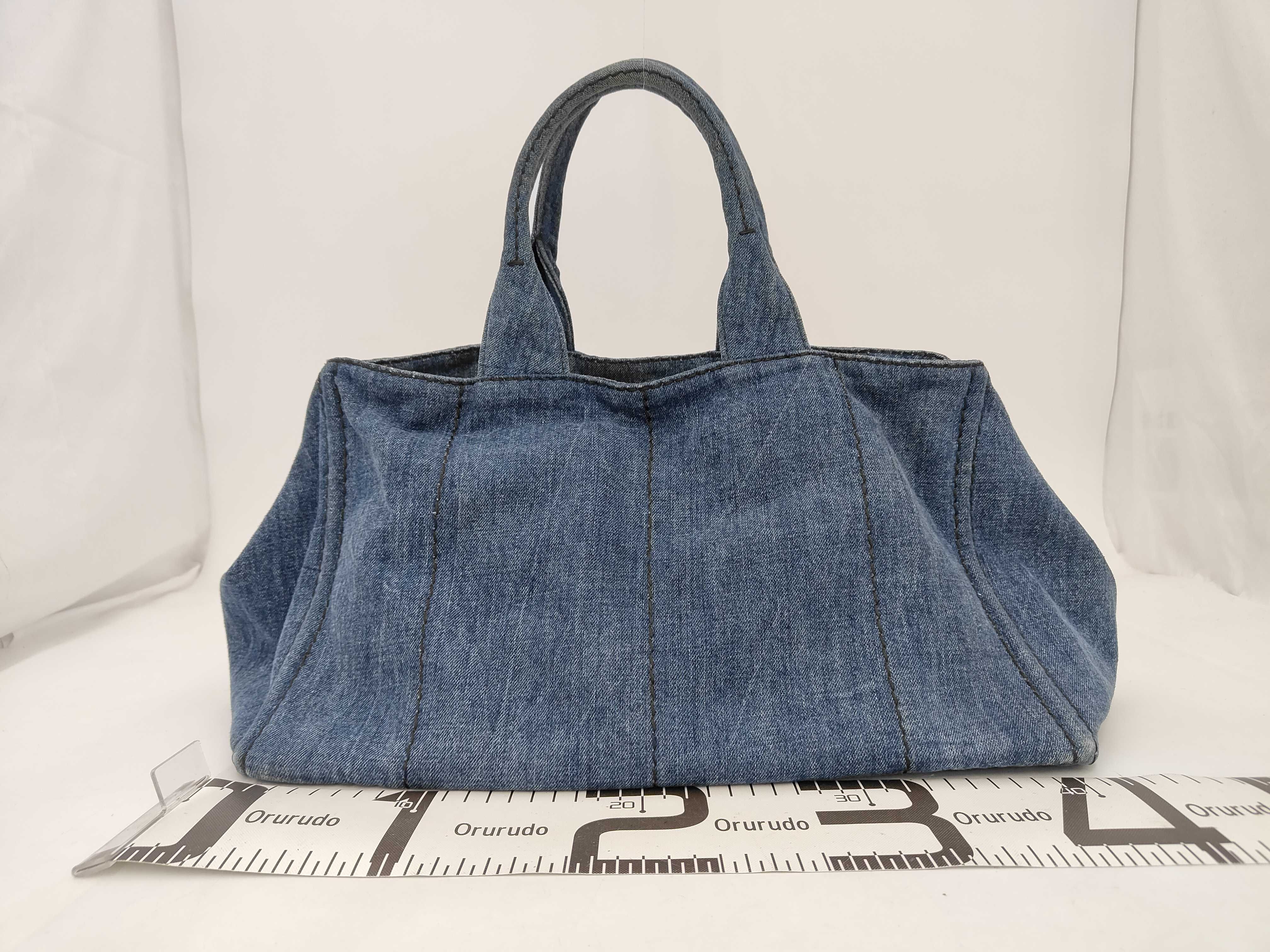 Canapa Denim Tote Bag — view 2