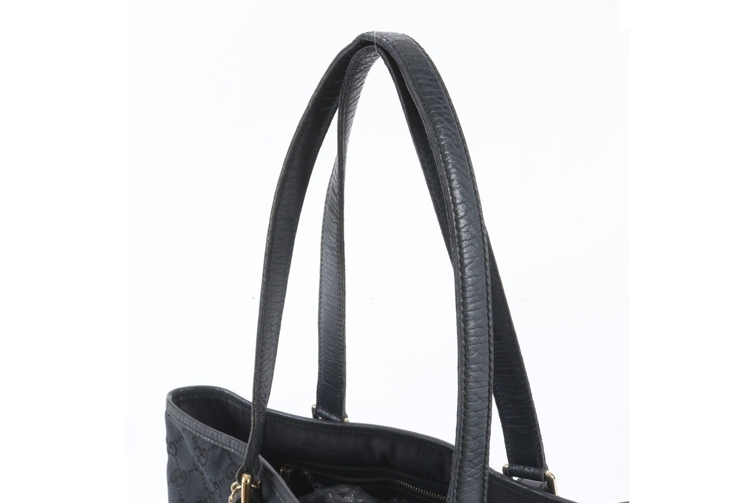 GG Canvas 137396 Leather Tote Bag — view 2