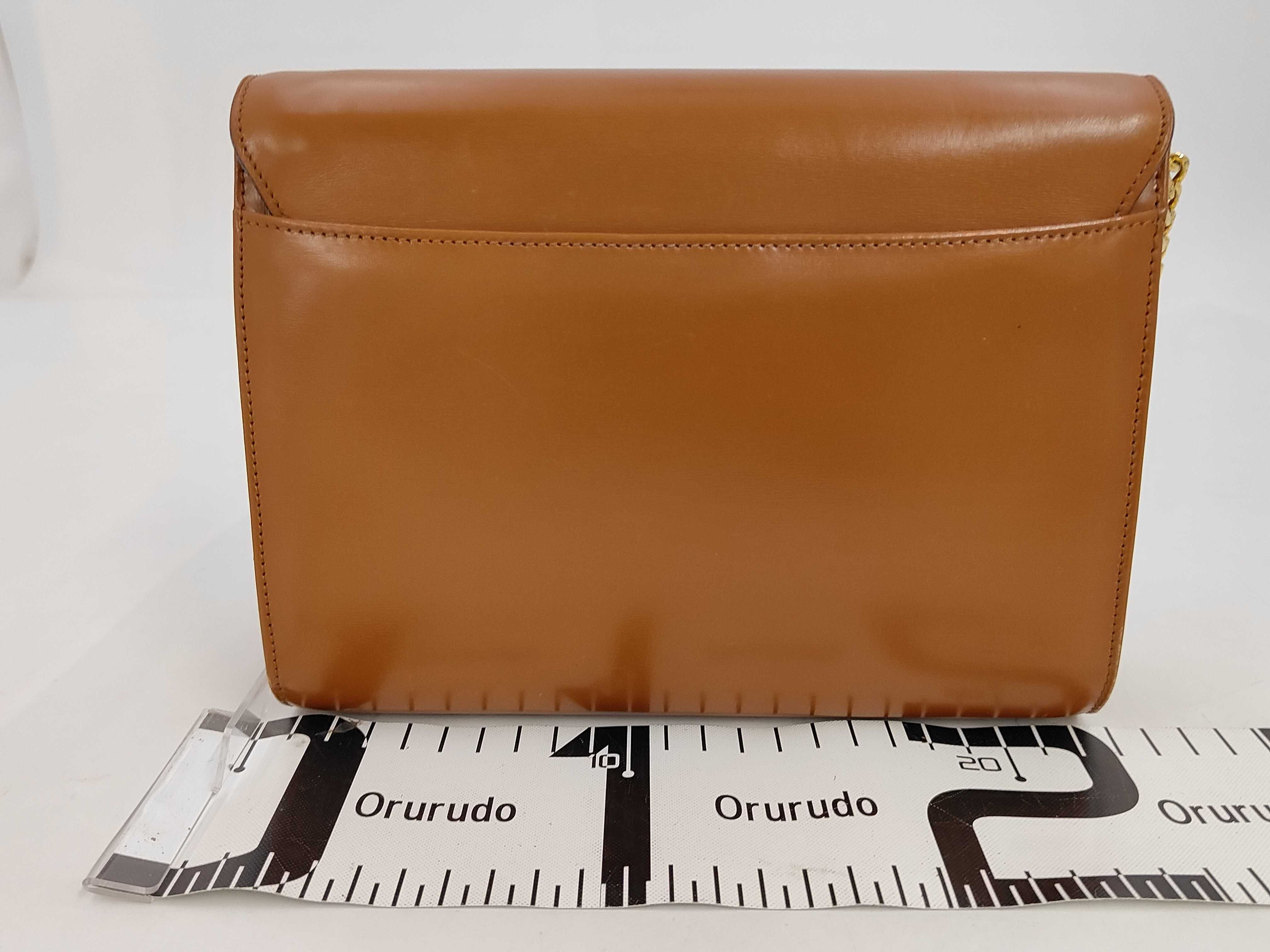 shoulder bag, brown, with dust bag. — view 2
