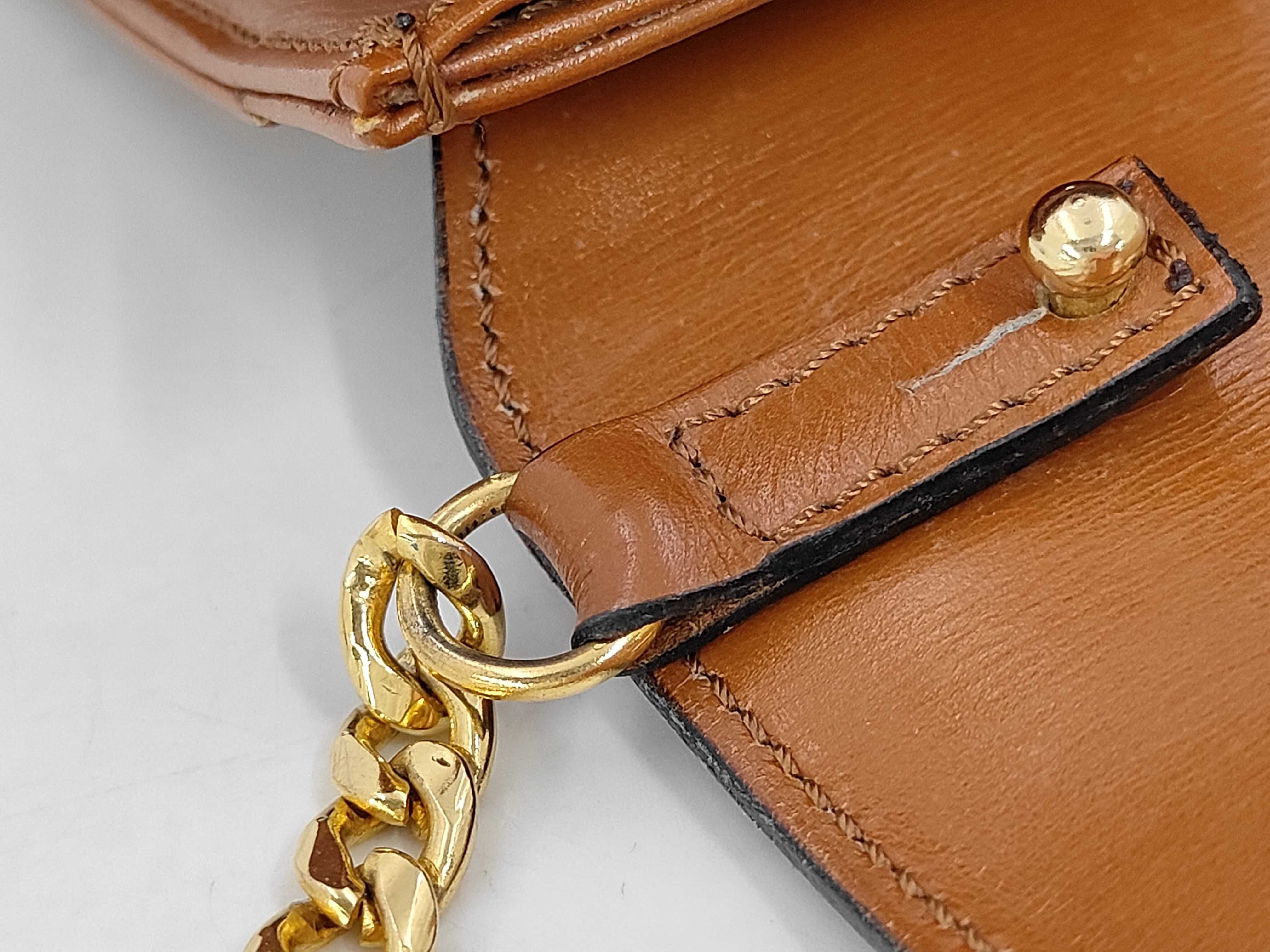 shoulder bag, brown, with dust bag. — view 6