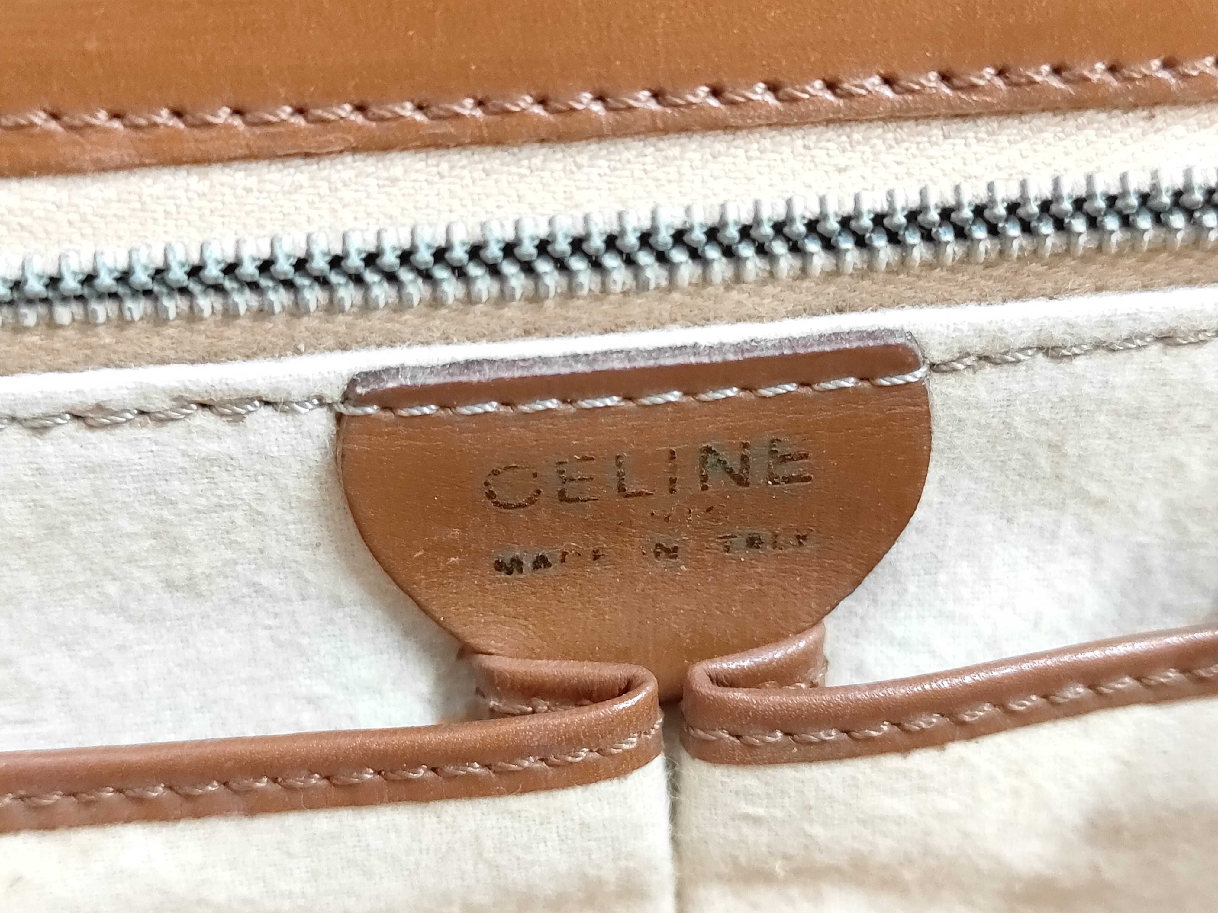 shoulder bag, brown, with dust bag. — view 8