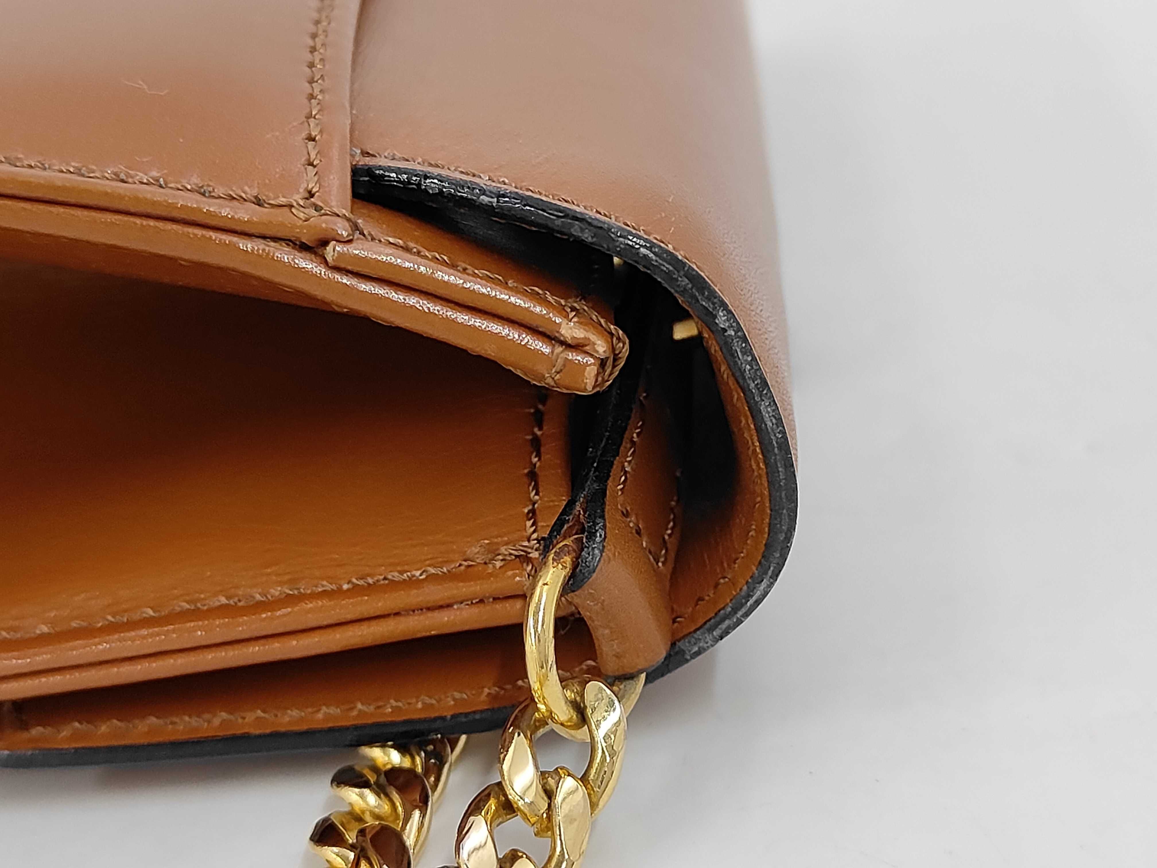 shoulder bag, brown, with dust bag. — view 10