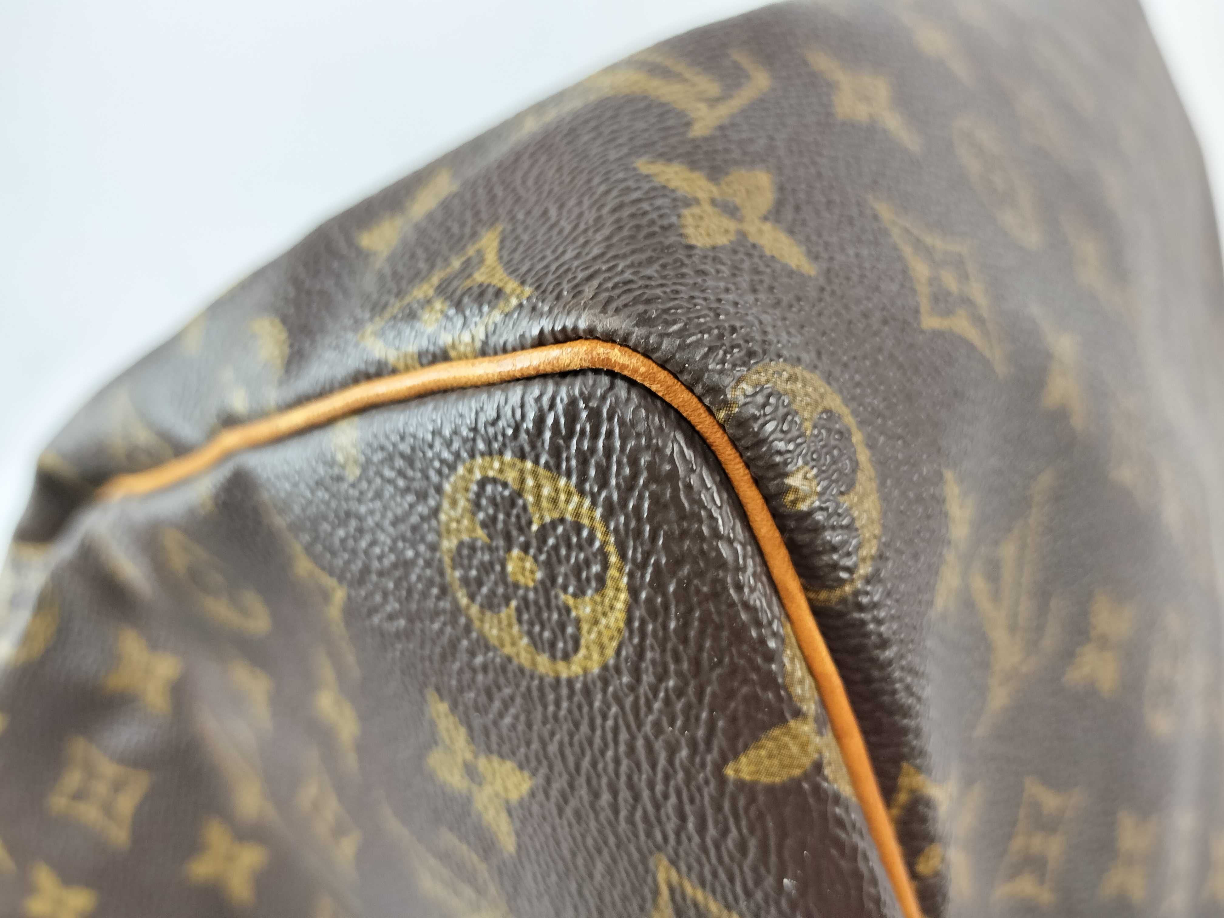 Monogram Speedy 40 SP0957 Handbag (The pull tab has been glued back on.) — view 7