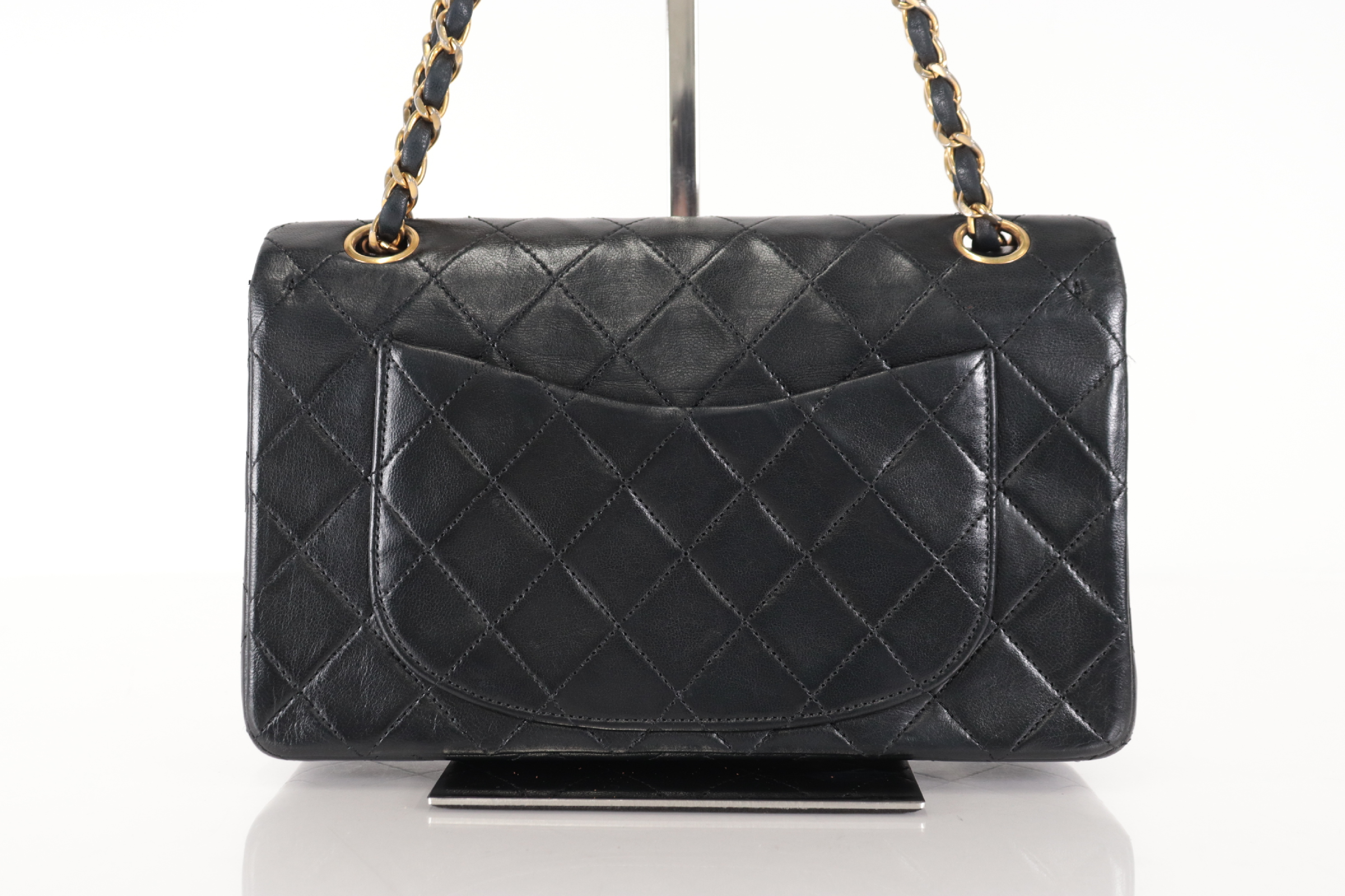 W-Flap 23 Lambskin Chain Shoulder Bag (Serial No. 3) — view 3