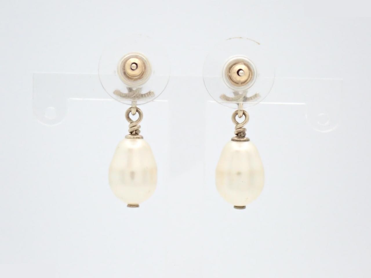 Coco Pearl Swing Earrings — view 2