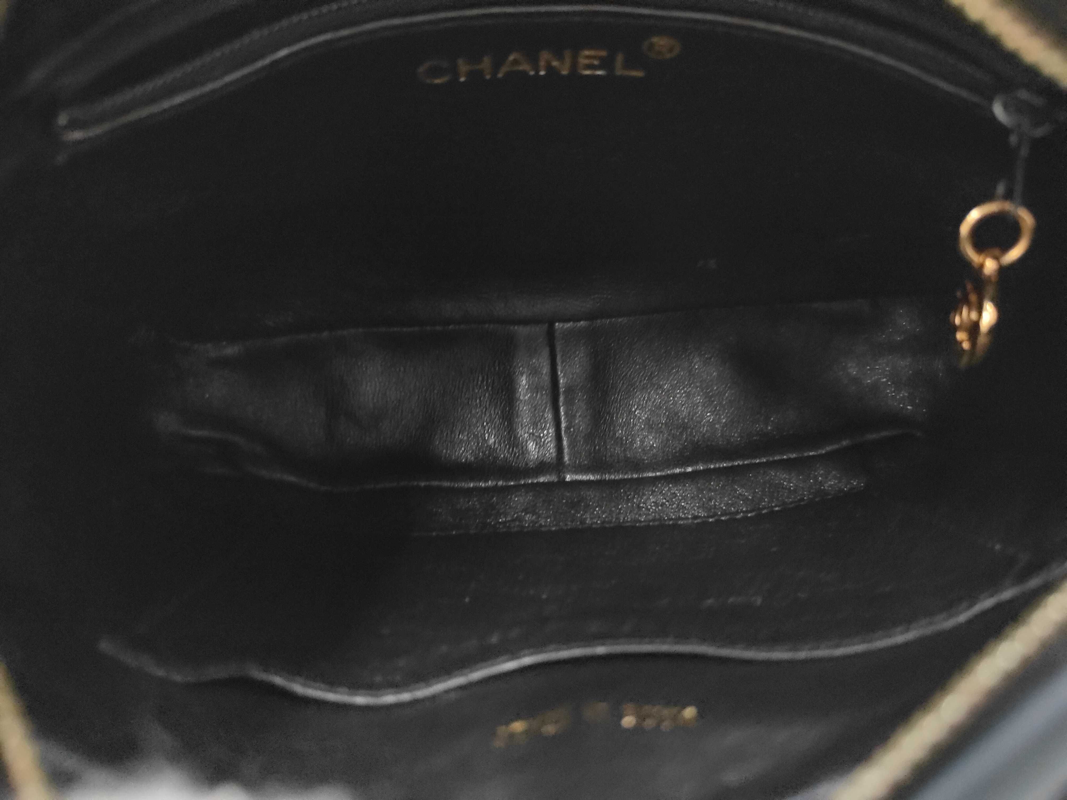 Turnlock Mini Chain Shoulder Bag, Lambskin, Black GP Shoulder Bag — view 8