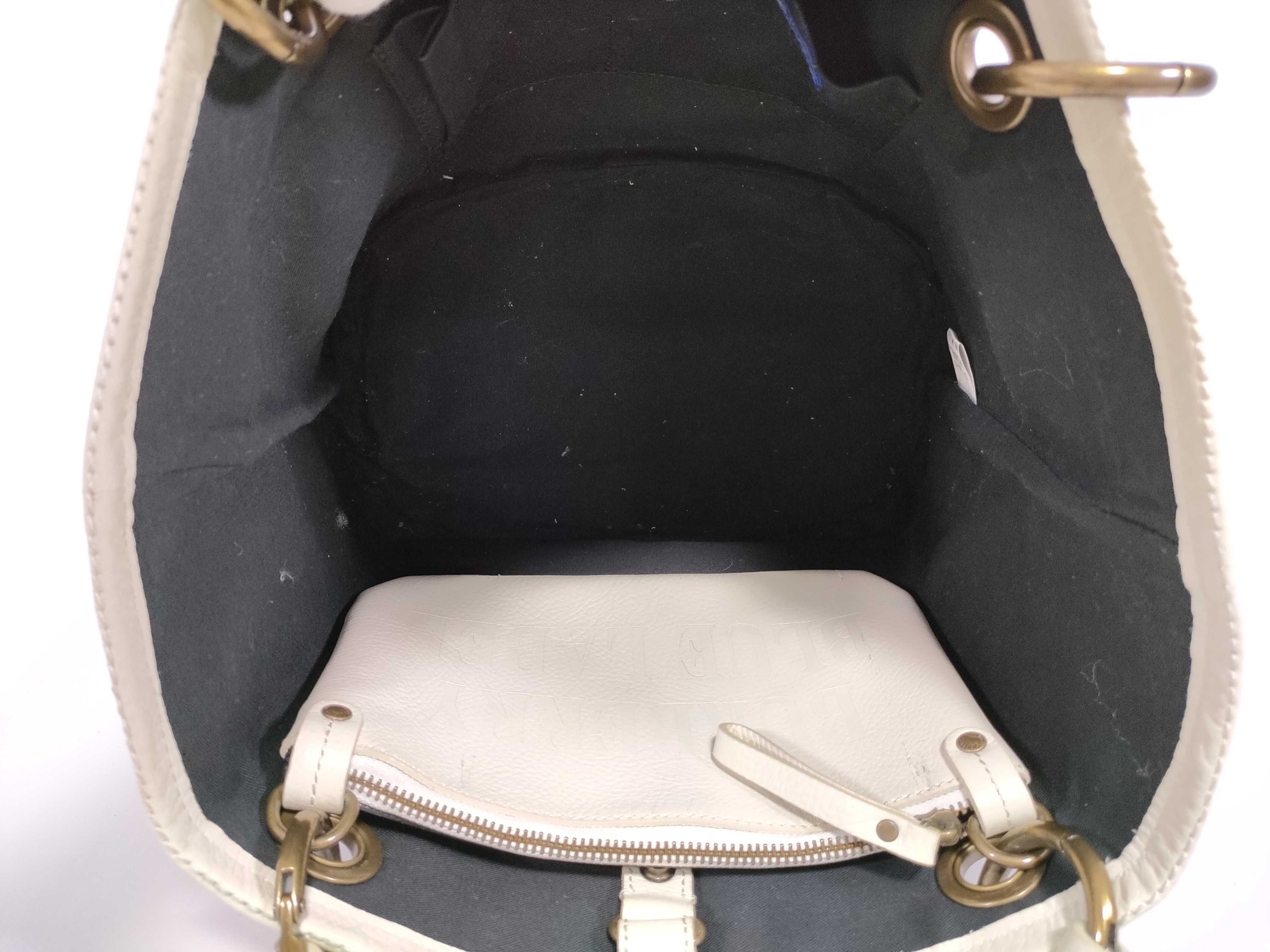 Blue Label Leather Tote Bag — view 12