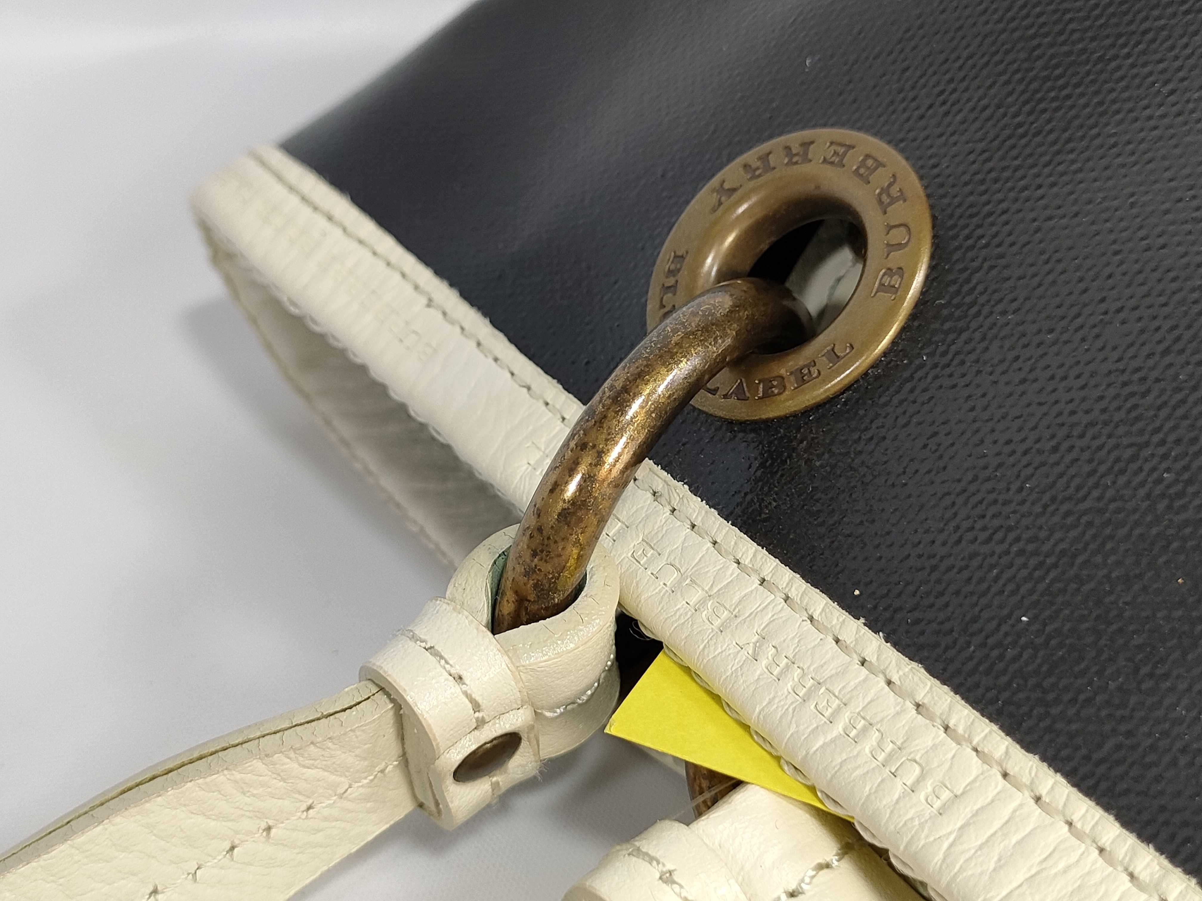 Blue Label Leather Tote Bag — view 5