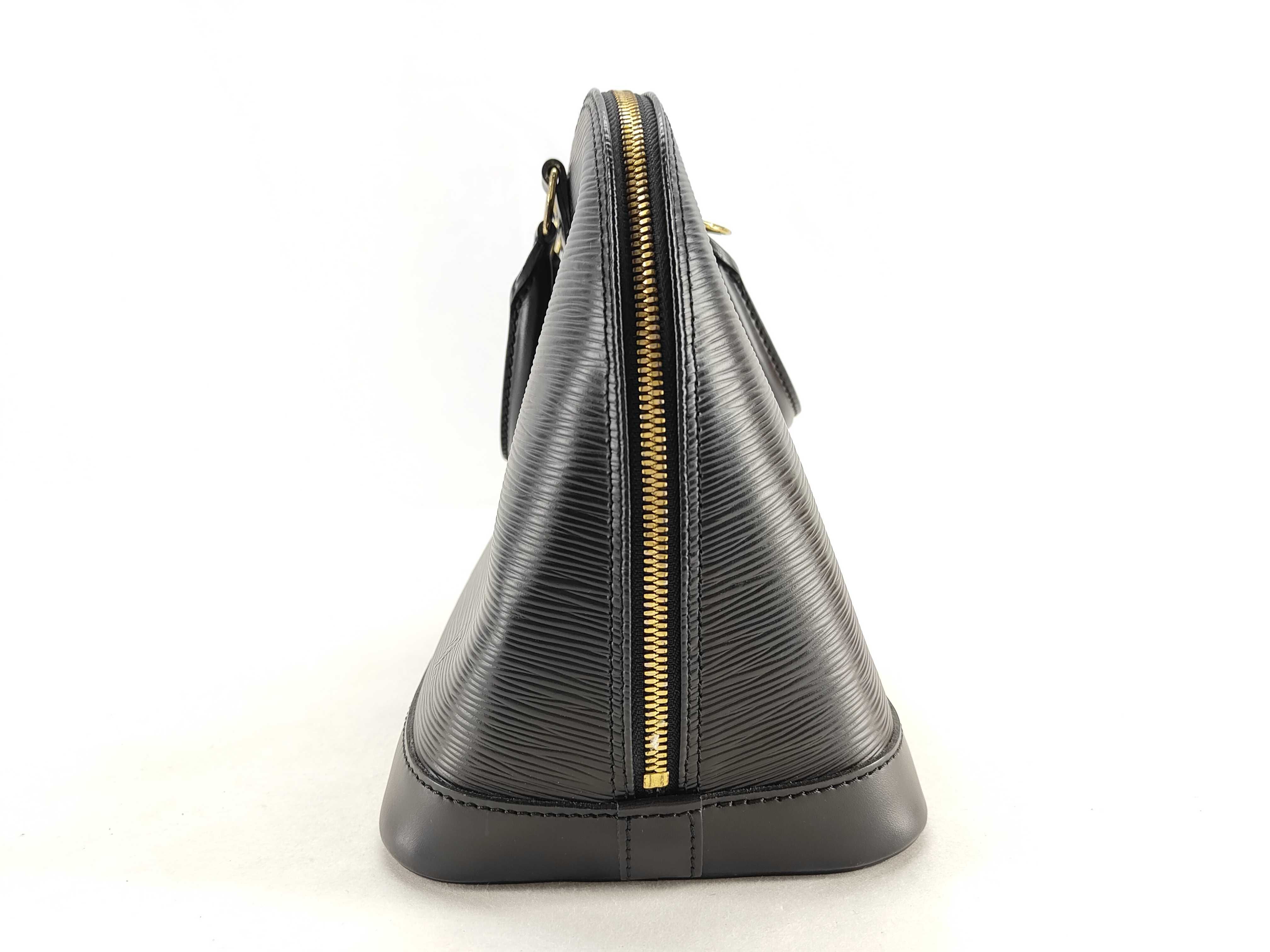 Epi Leather Alma M52142 Black AR0968 Handbag — view 8