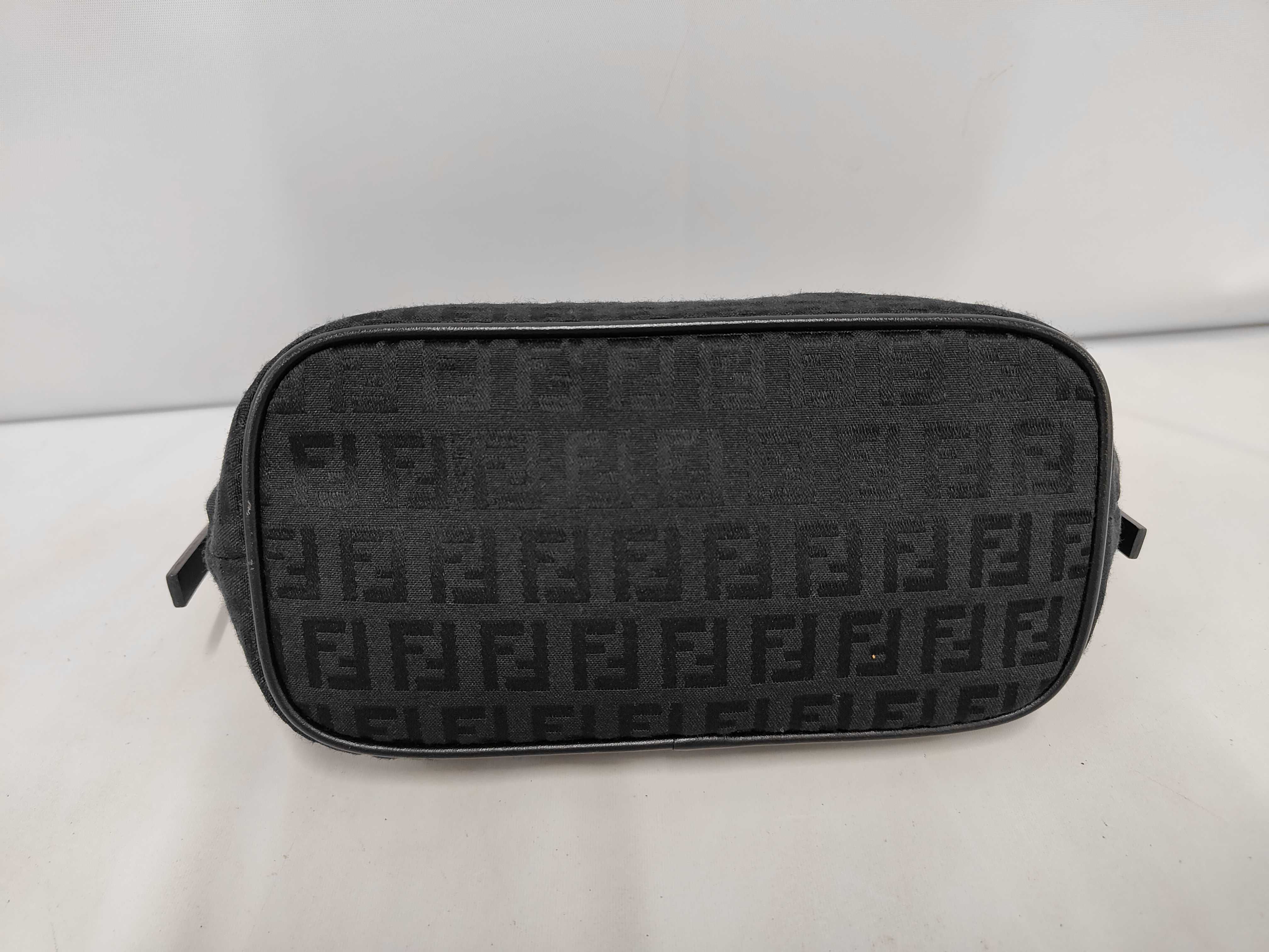 FF logo Zucca black mini bag — view 3